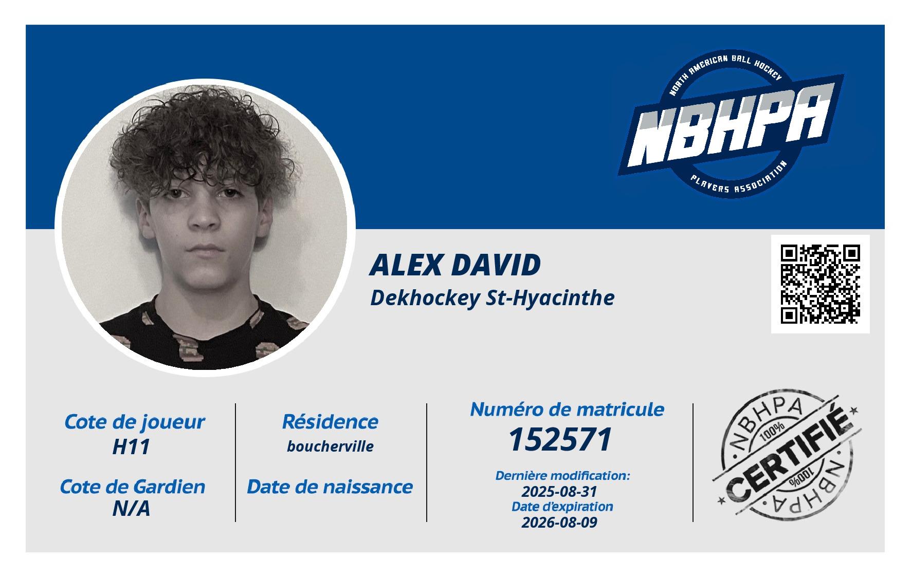Alex David