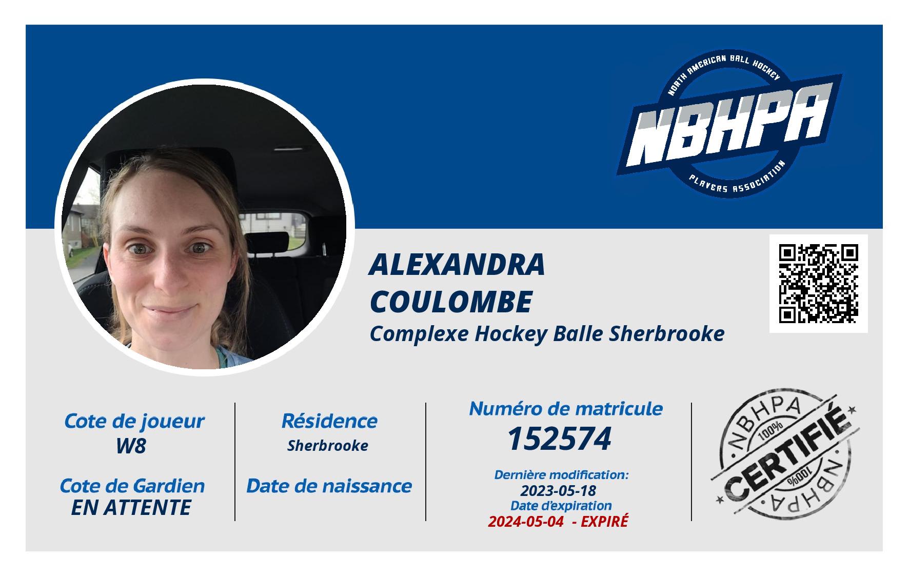 Alexandra  Coulombe