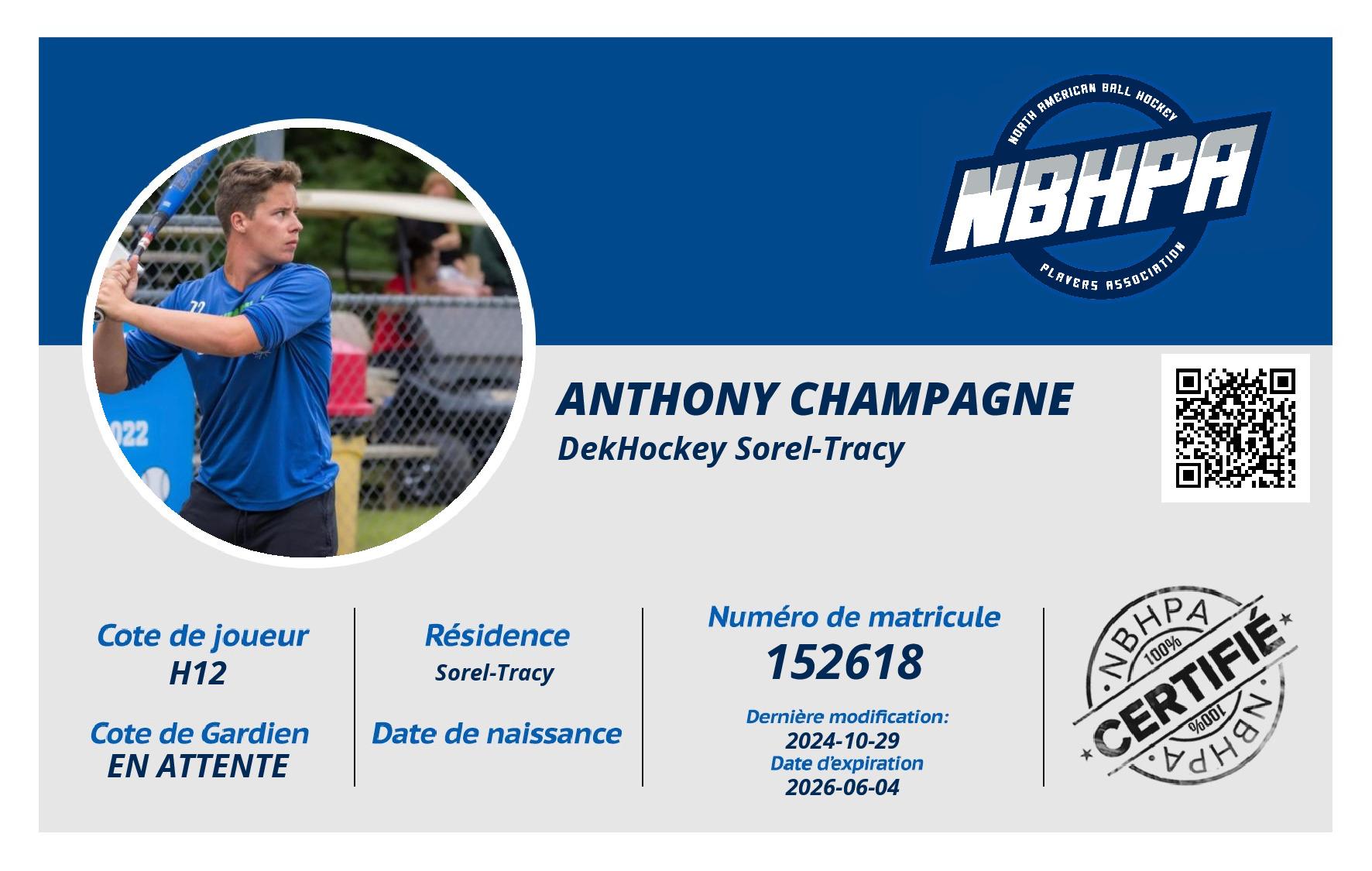 Anthony Champagne
