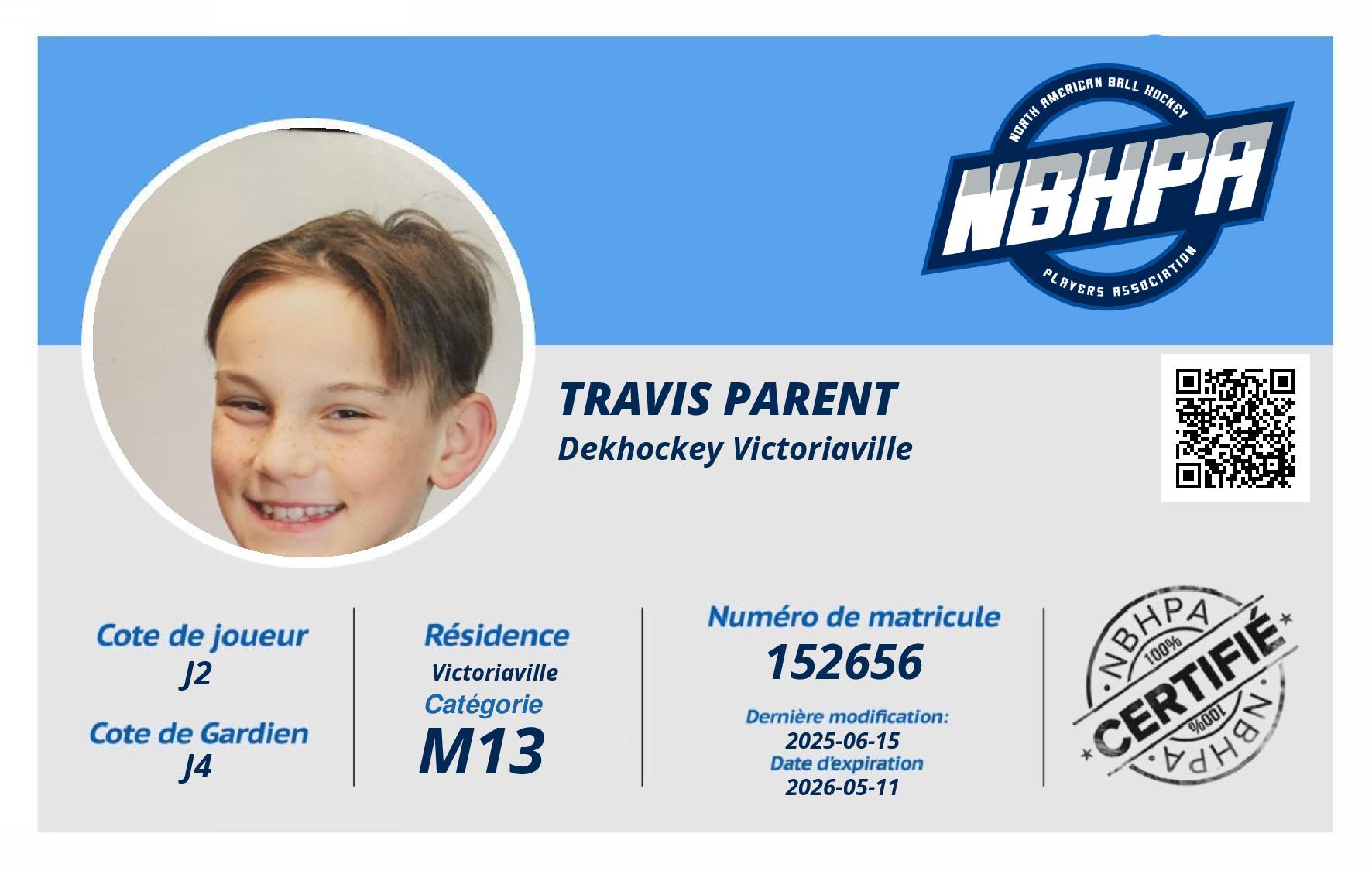 Travis Parent