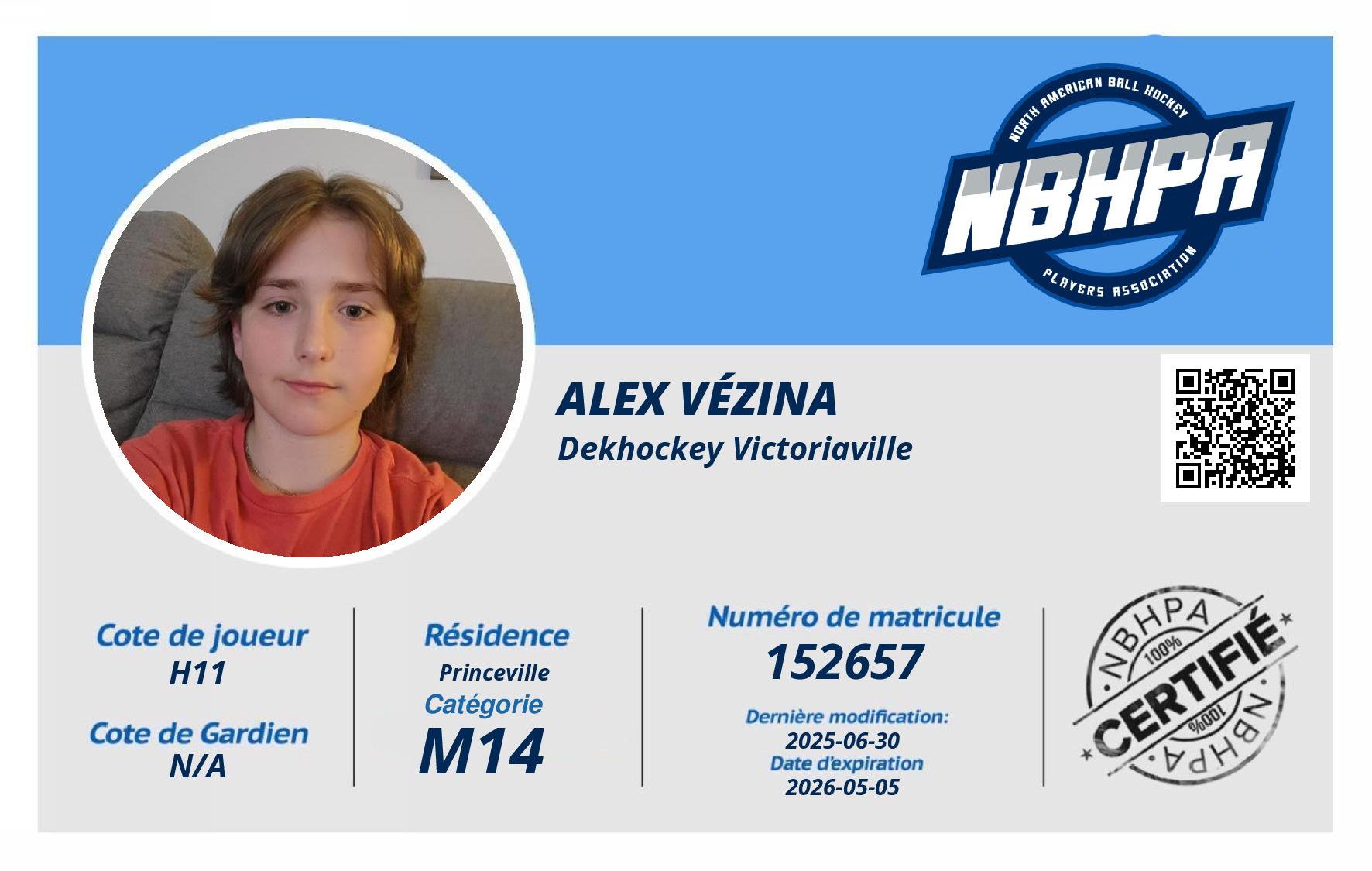 Alex Vézina 