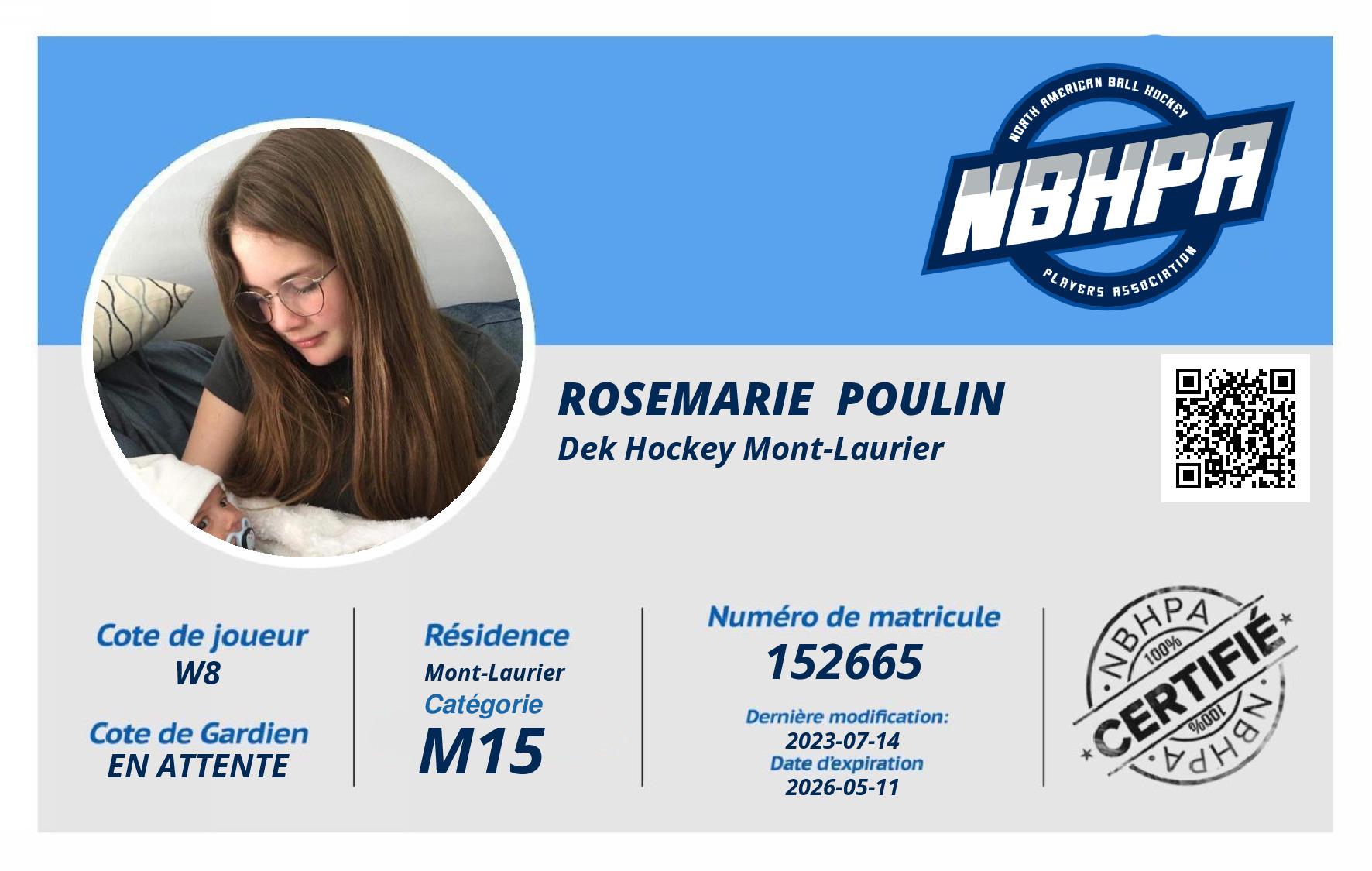 Rosemarie  Poulin