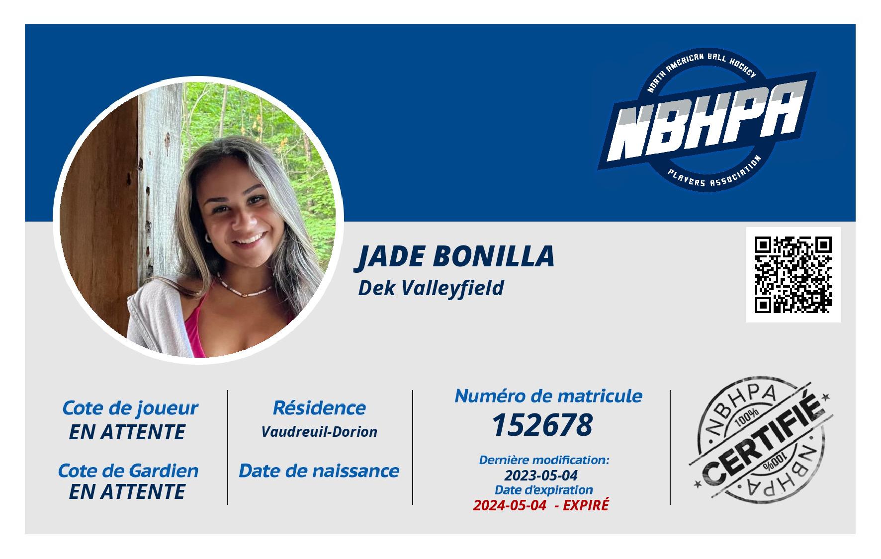 Jade Bonilla