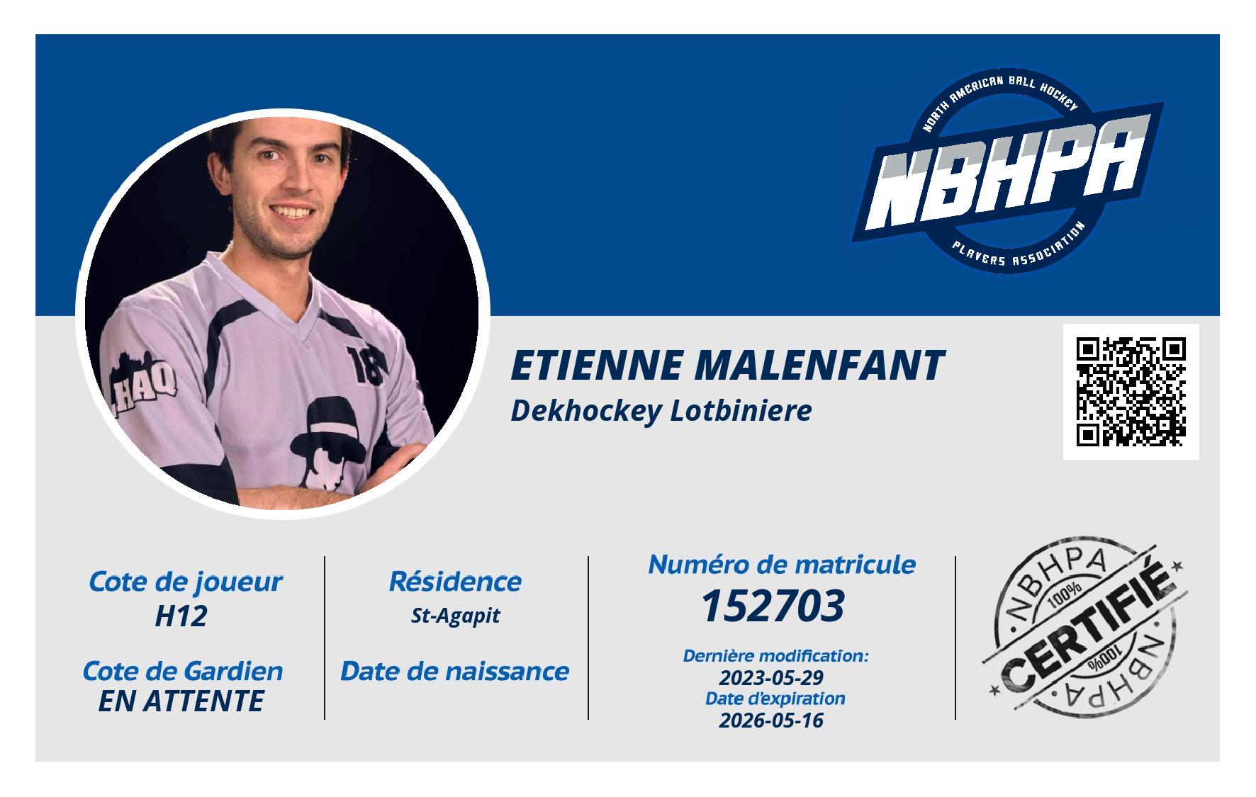 Etienne Malenfant