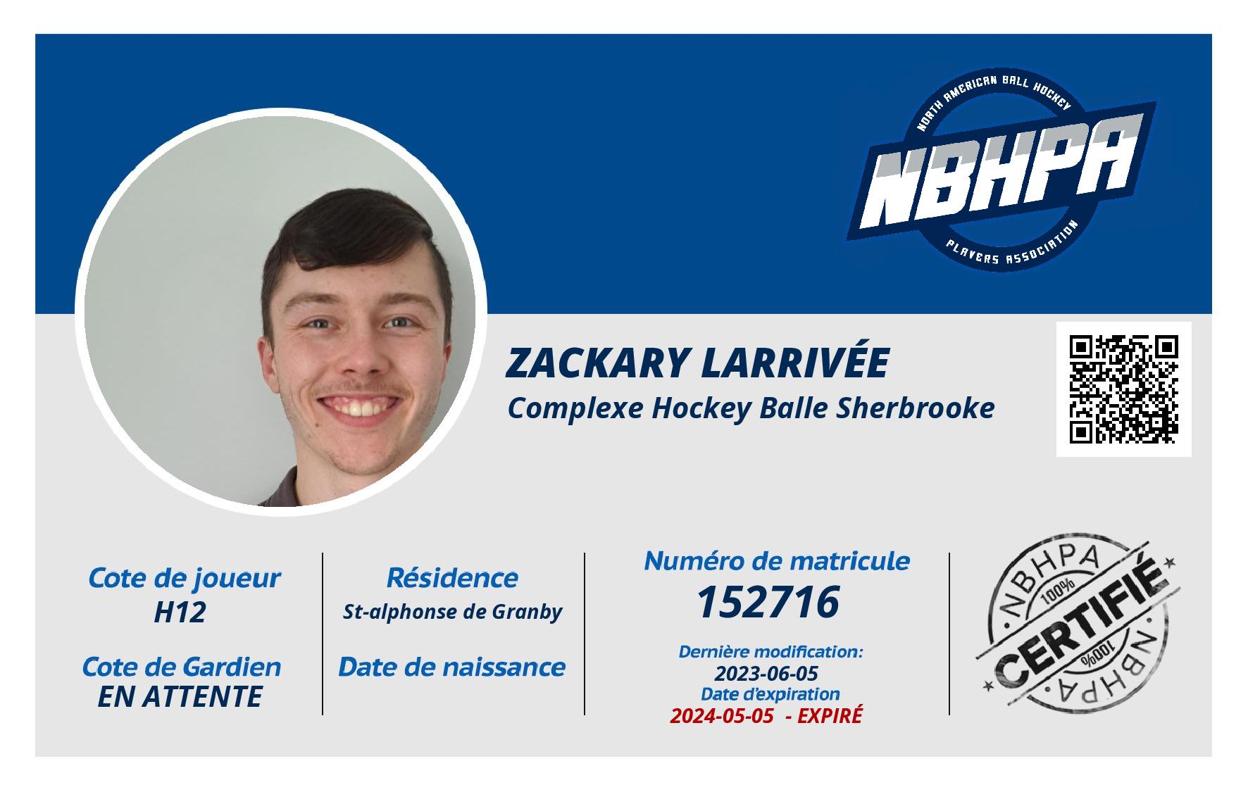 Zackary Larrivée