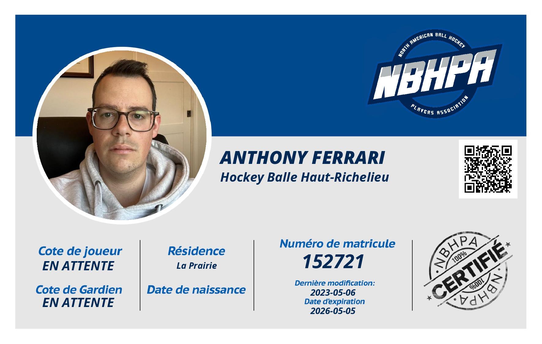 Anthony Ferrari