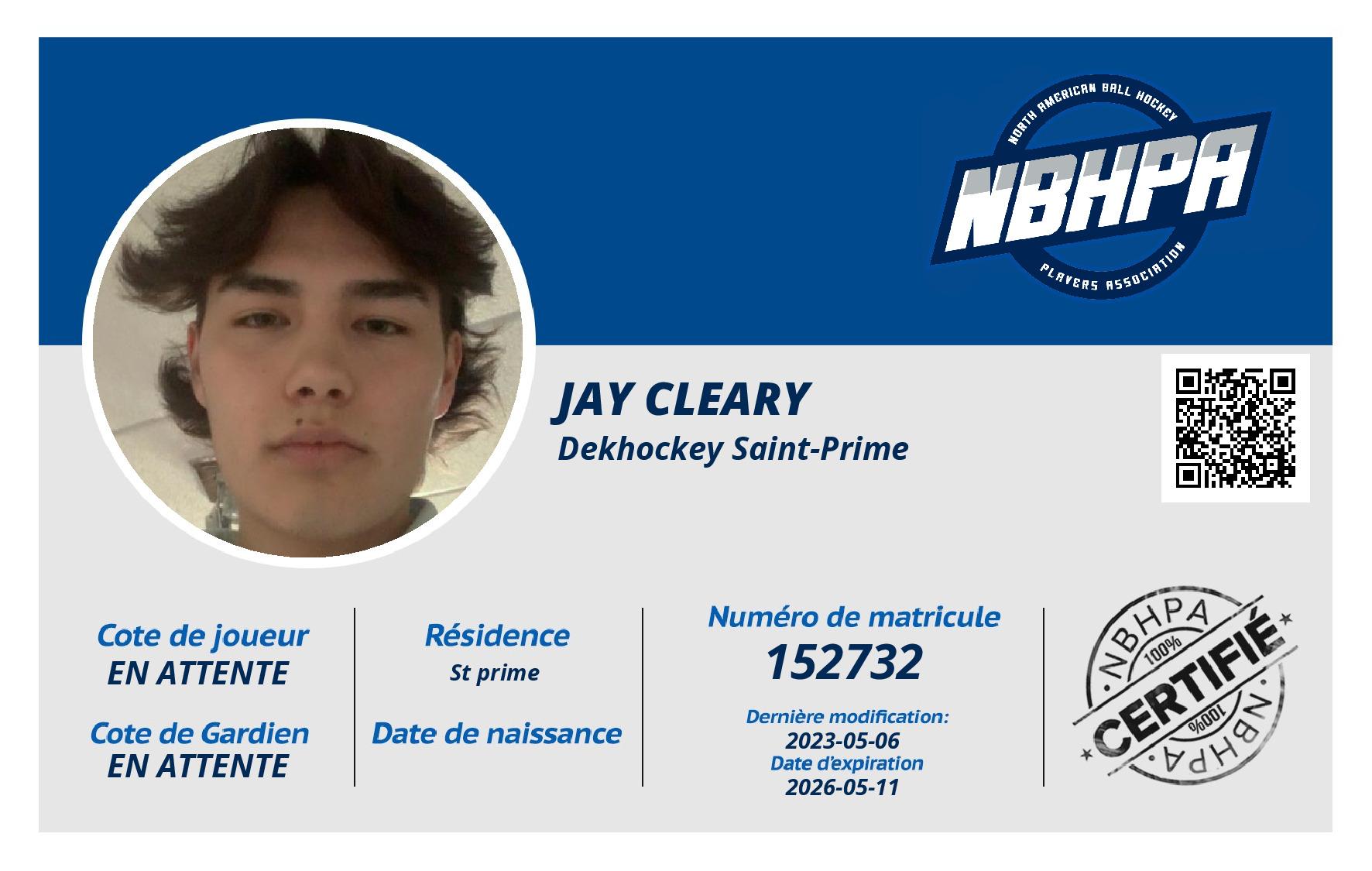 Jay Cleary