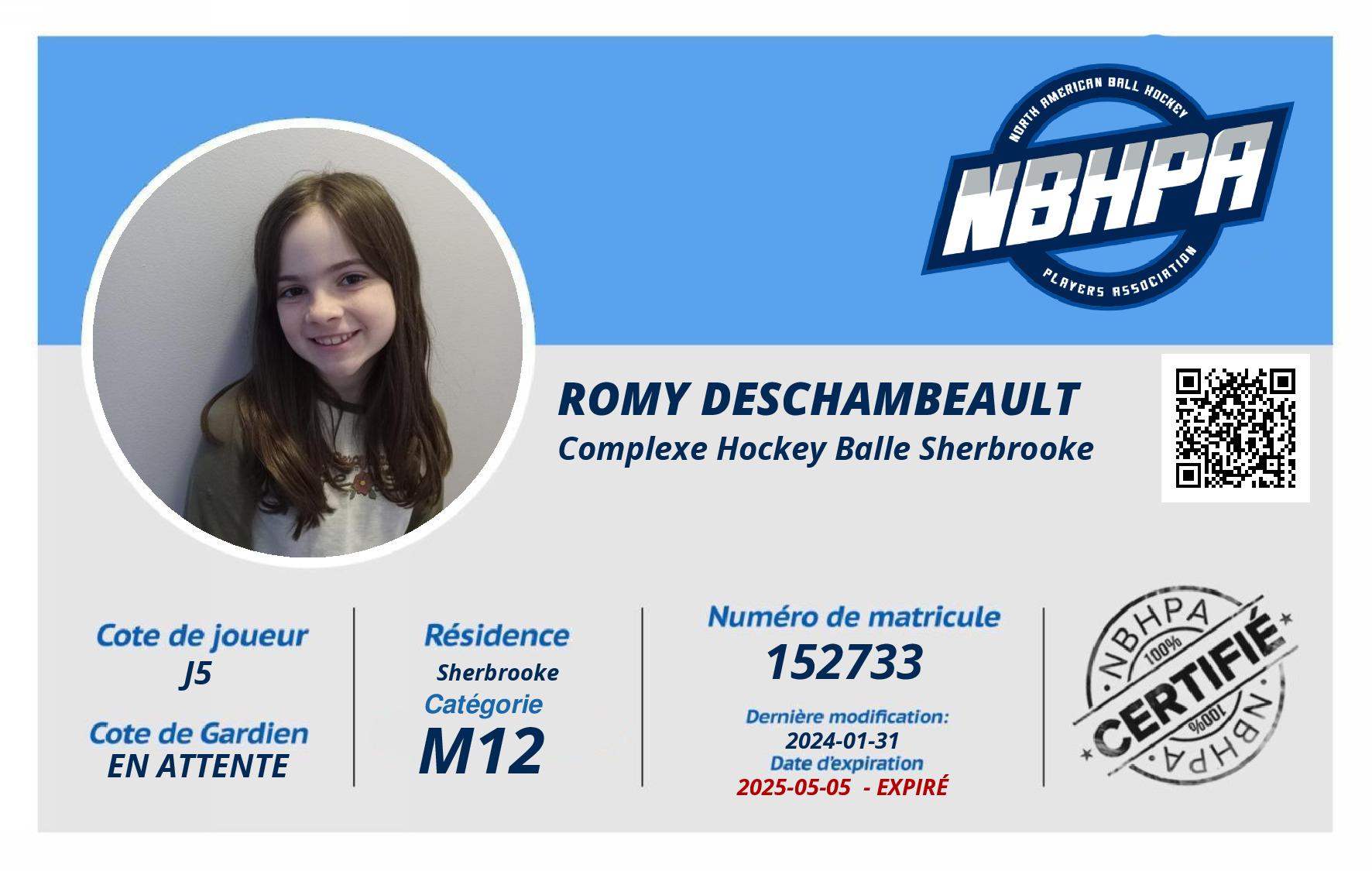 Romy Deschambeault
