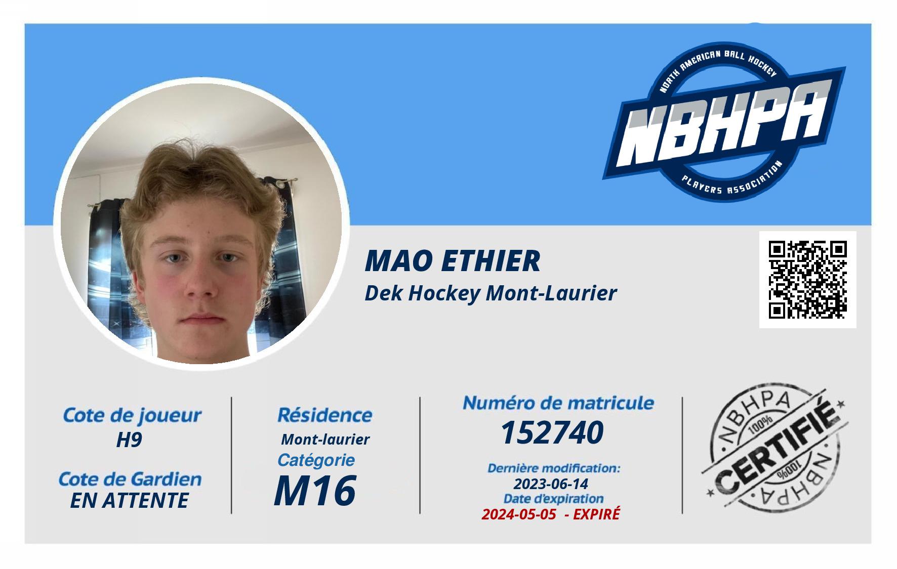 Mao Ethier