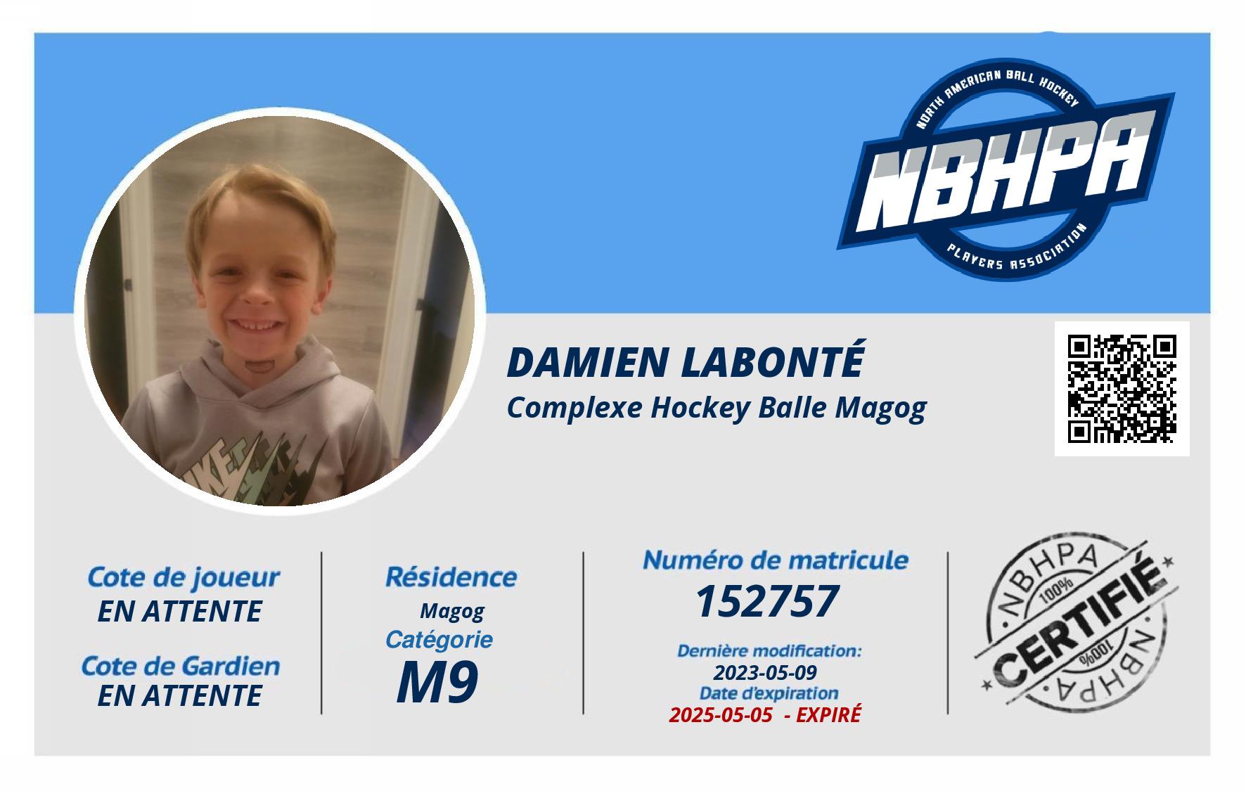 Damien Labonté 
