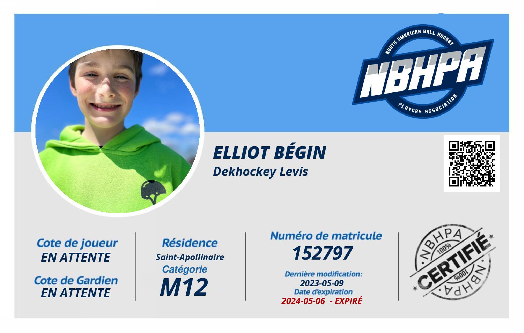 Elliot Bégin 