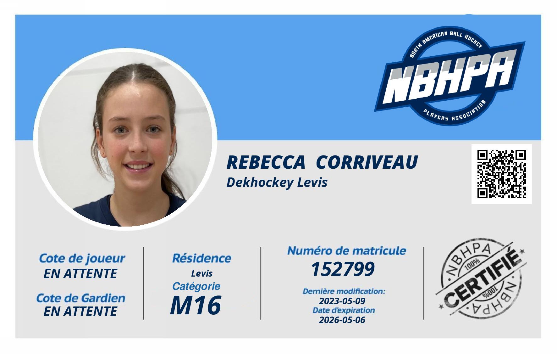 Rebecca  Corriveau