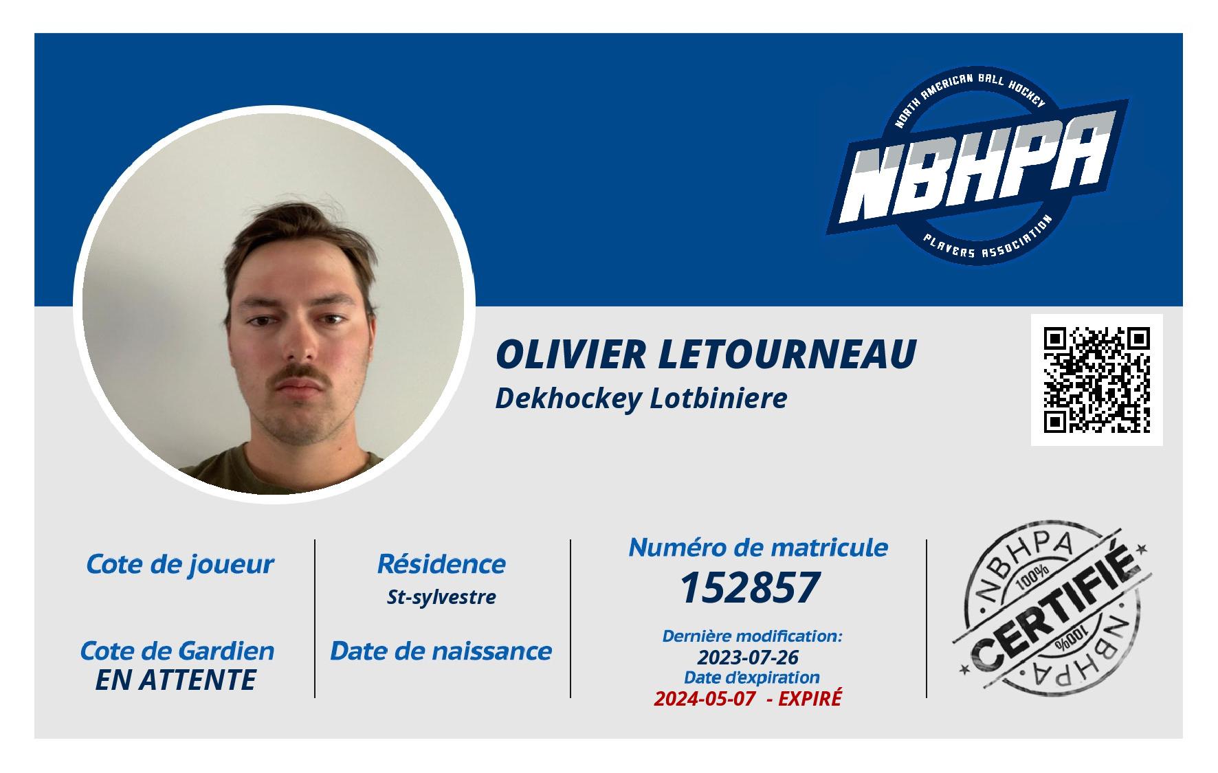 Olivier Letourneau