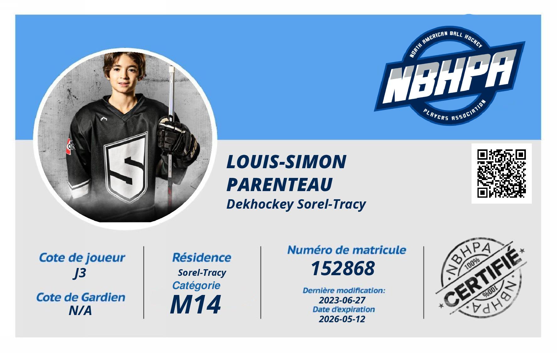 Louis-Simon  Parenteau 