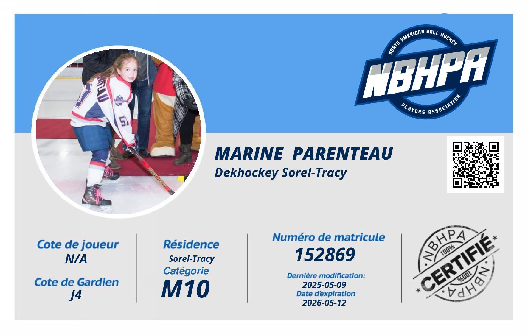 Marine  Parenteau 