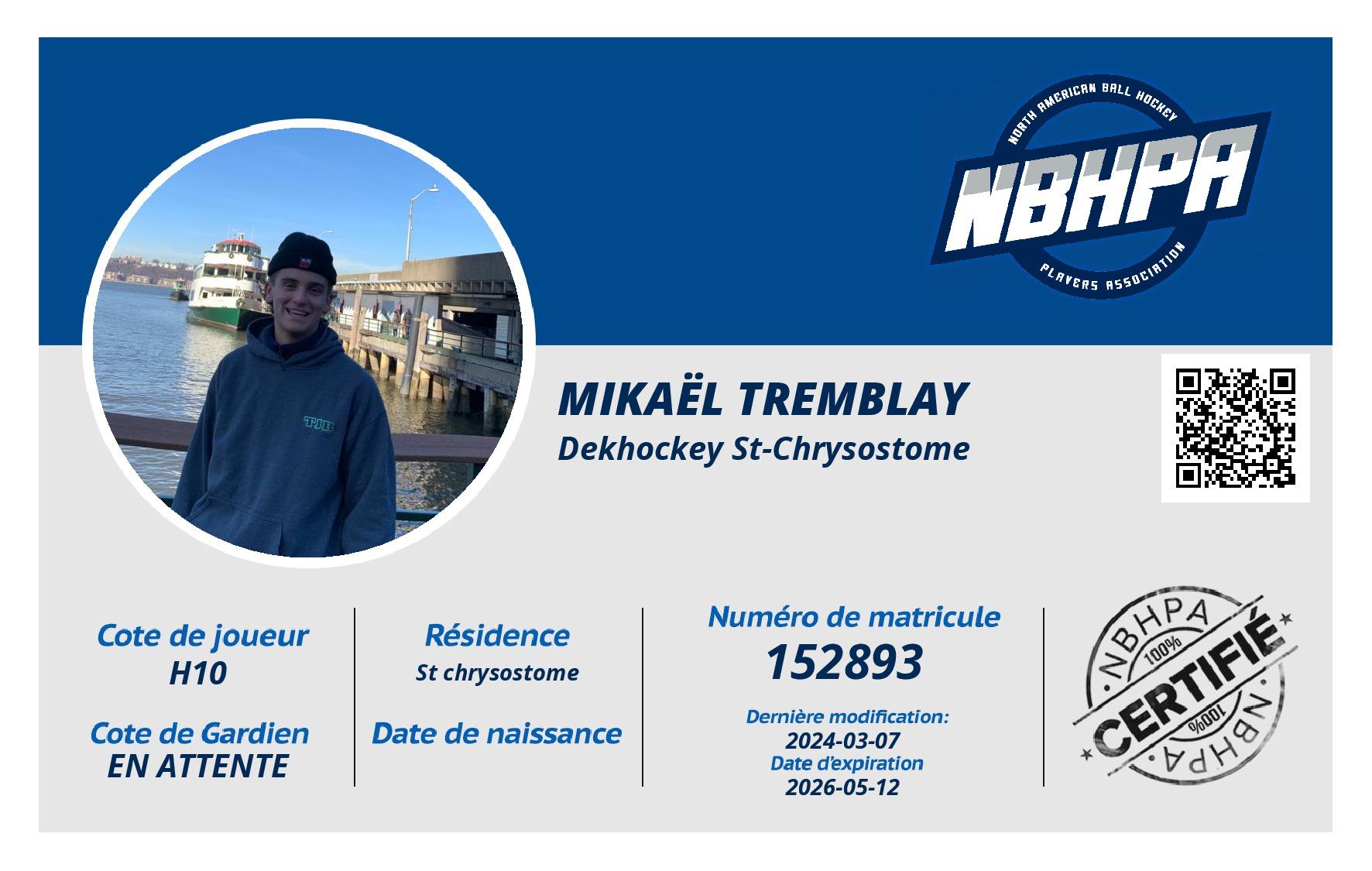 Mikaël Tremblay