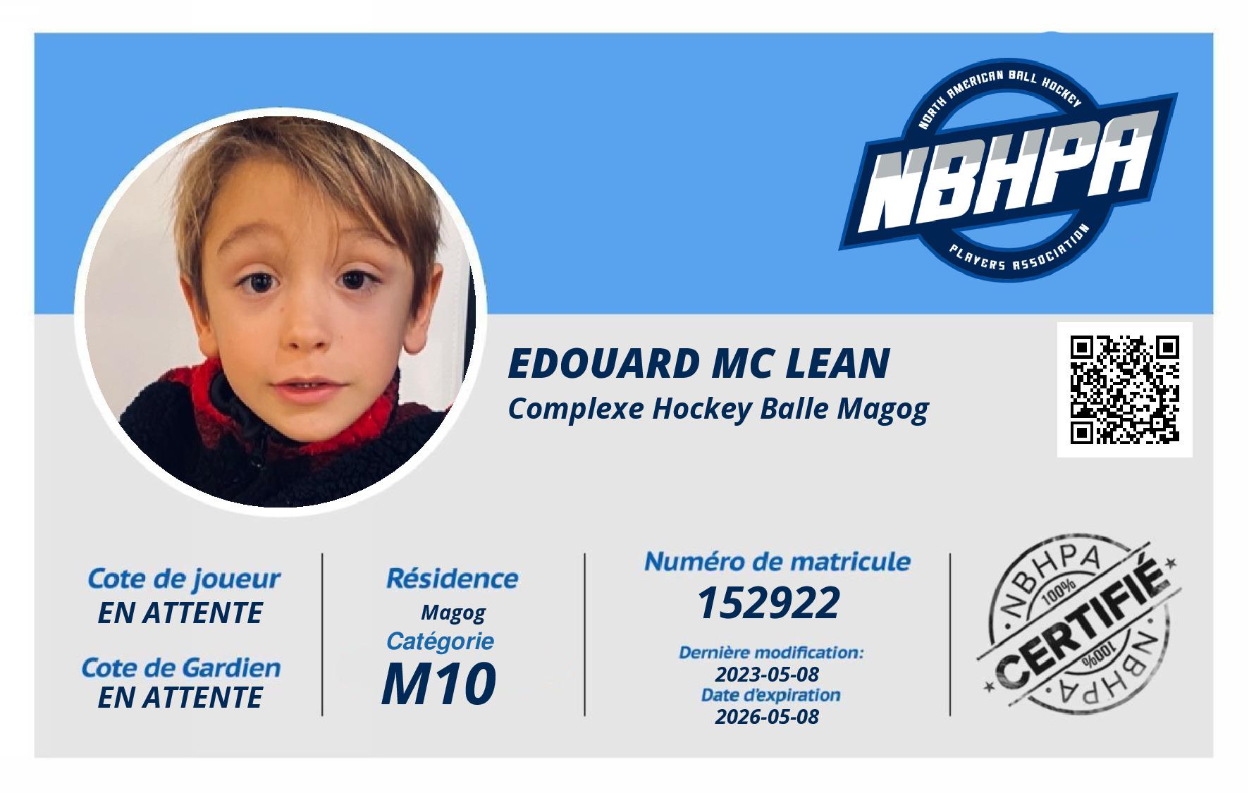 Edouard Mc Lean