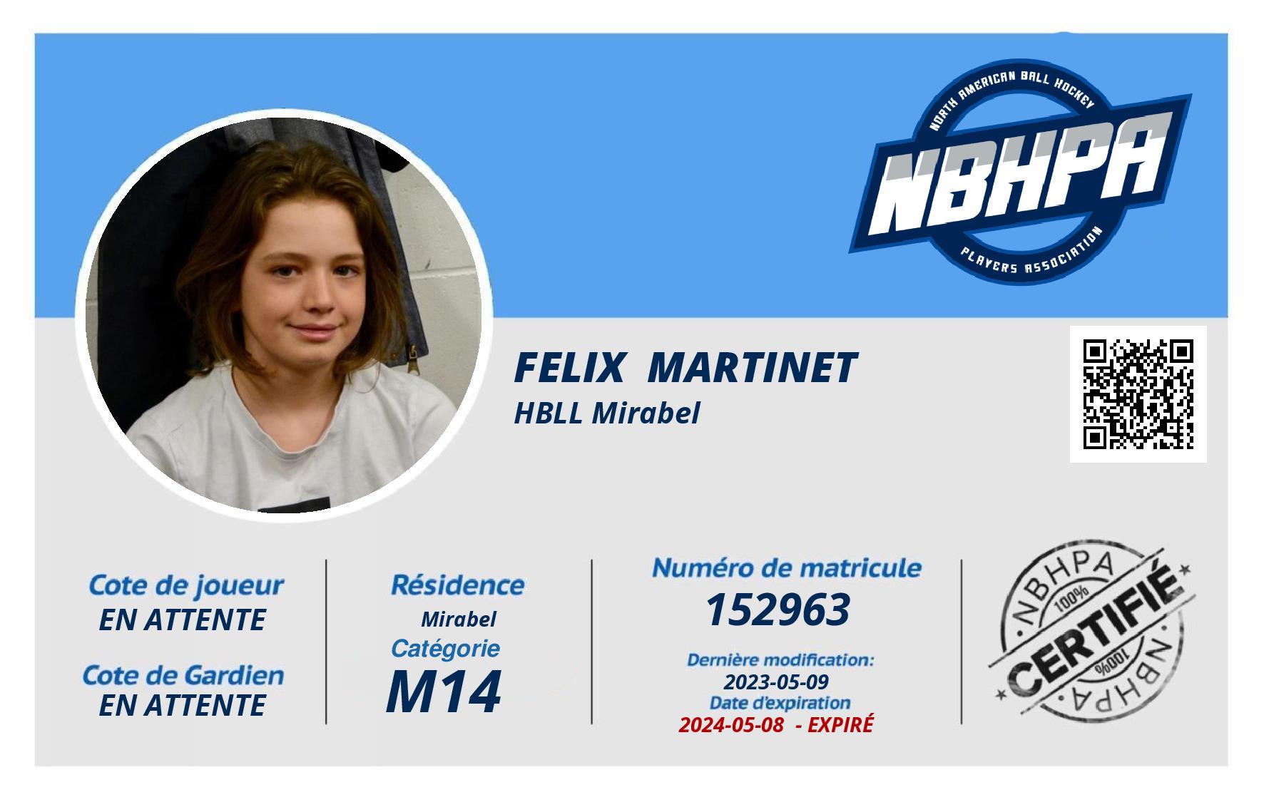 Felix  Martinet