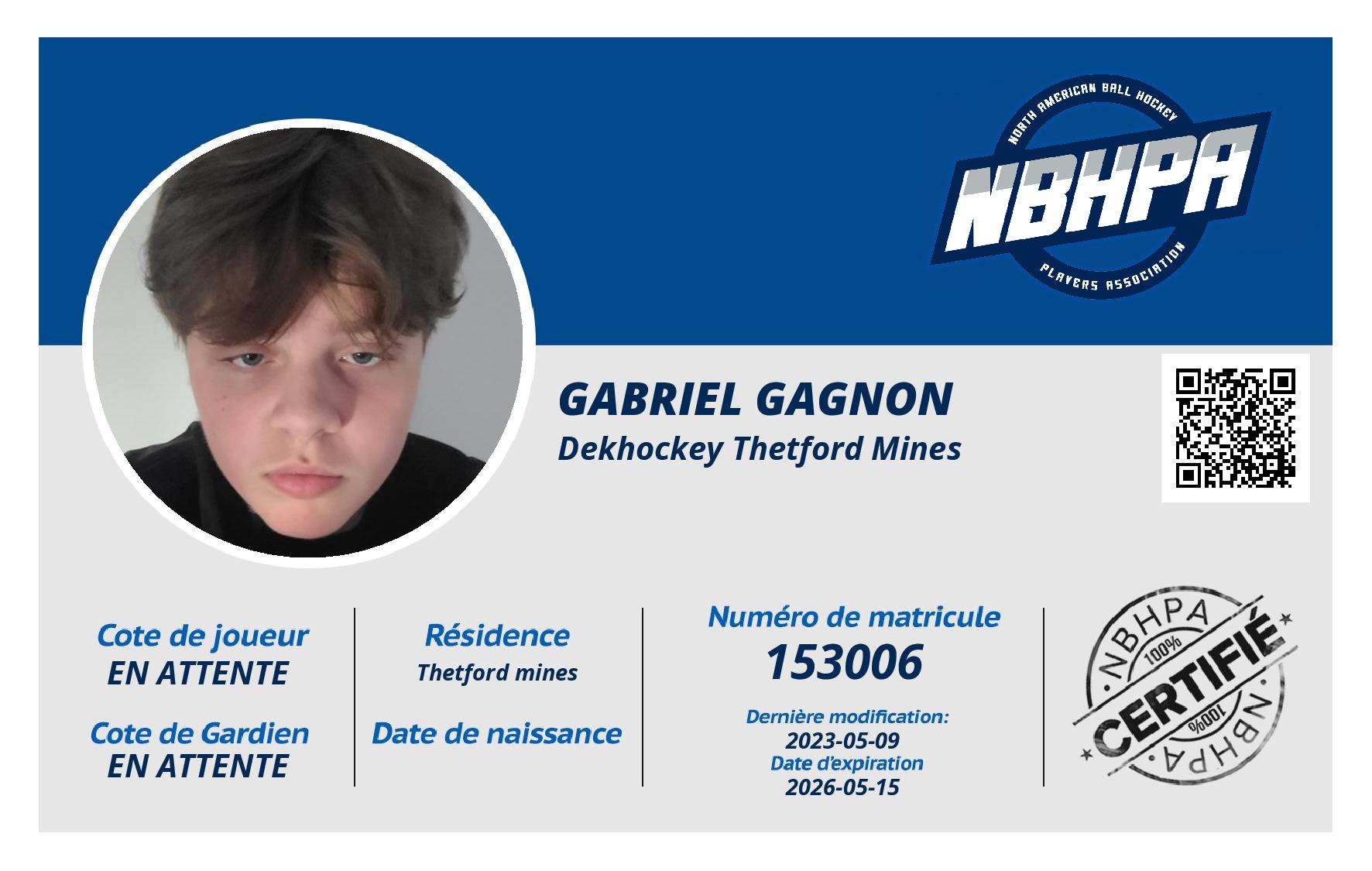 Gabriel Gagnon