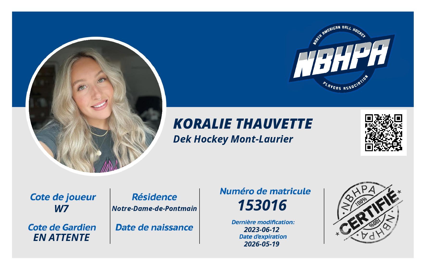 Koralie Thauvette