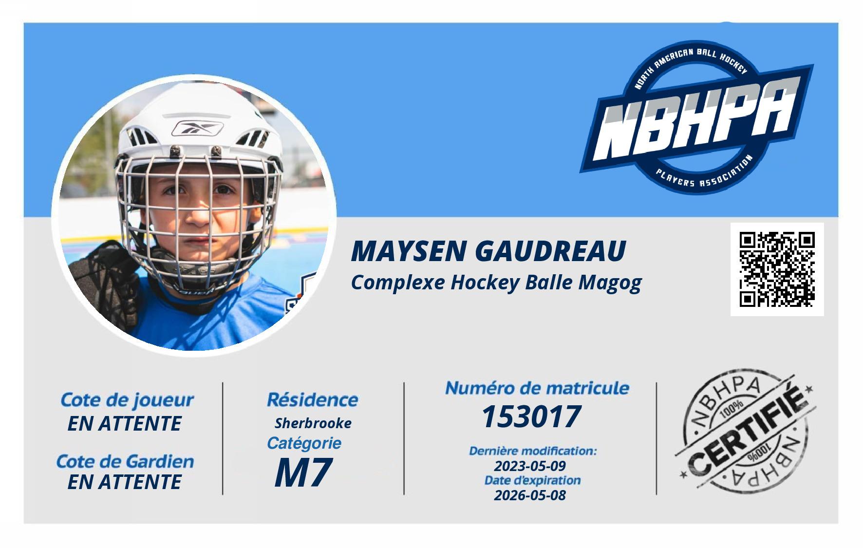 Maysen Gaudreau