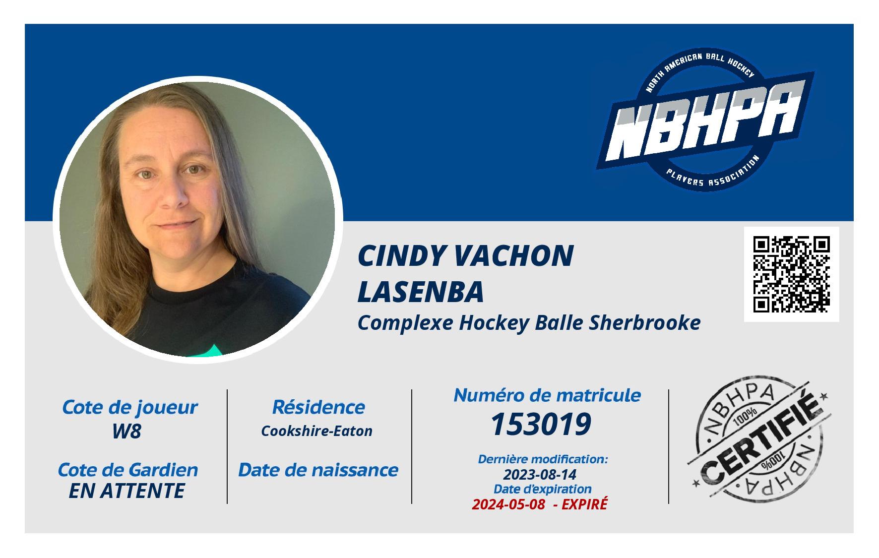 Cindy Vachon Lasenba