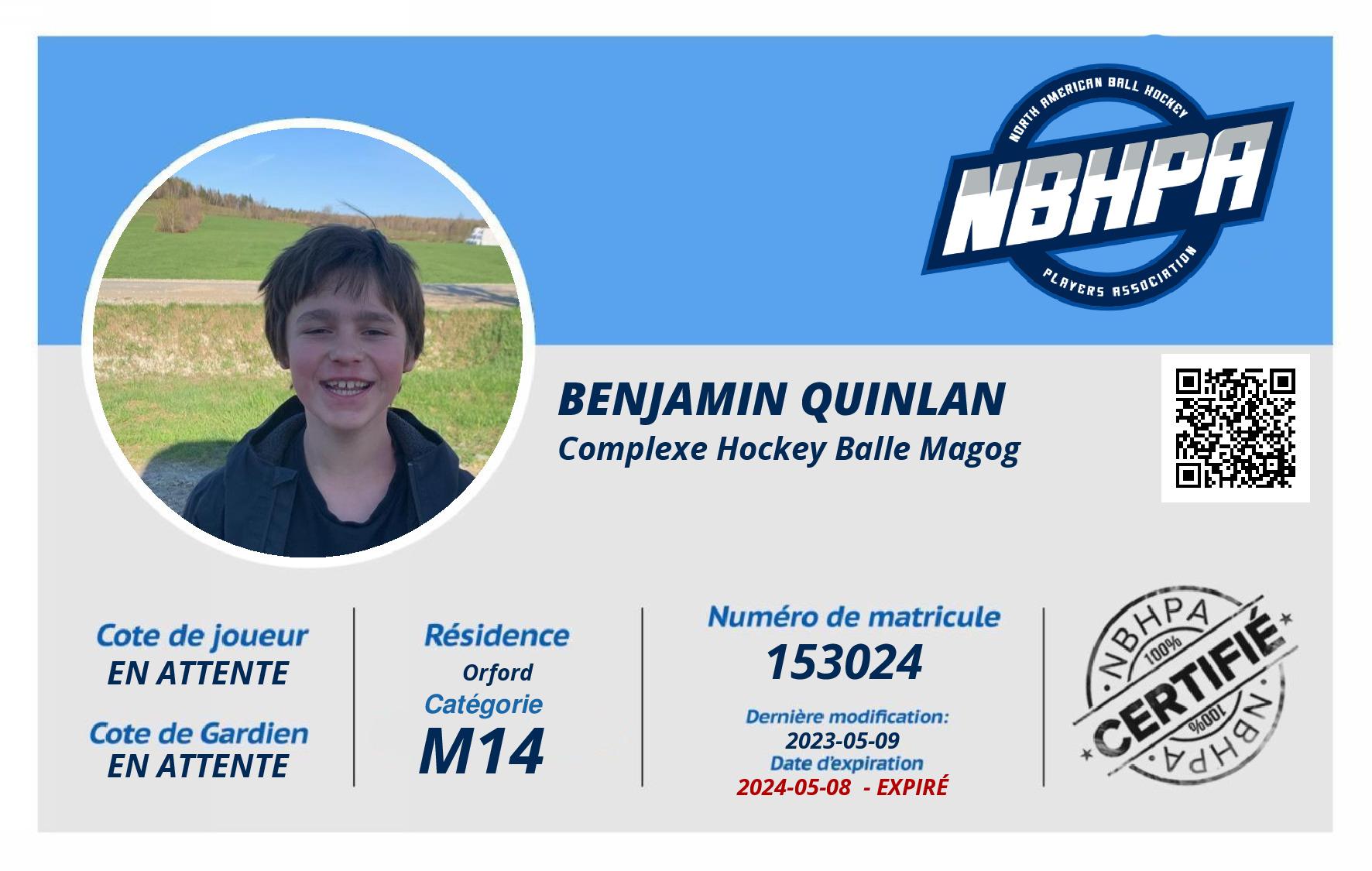 Benjamin Quinlan