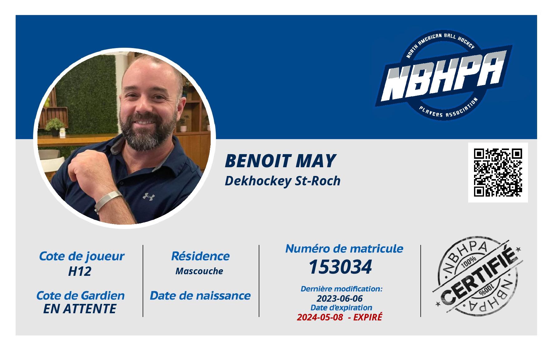 Benoit May