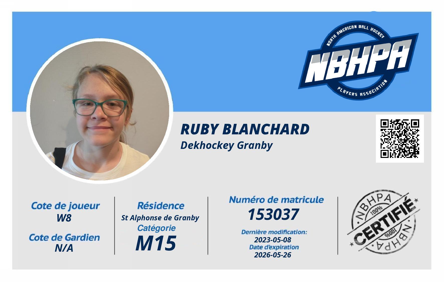 Ruby Blanchard
