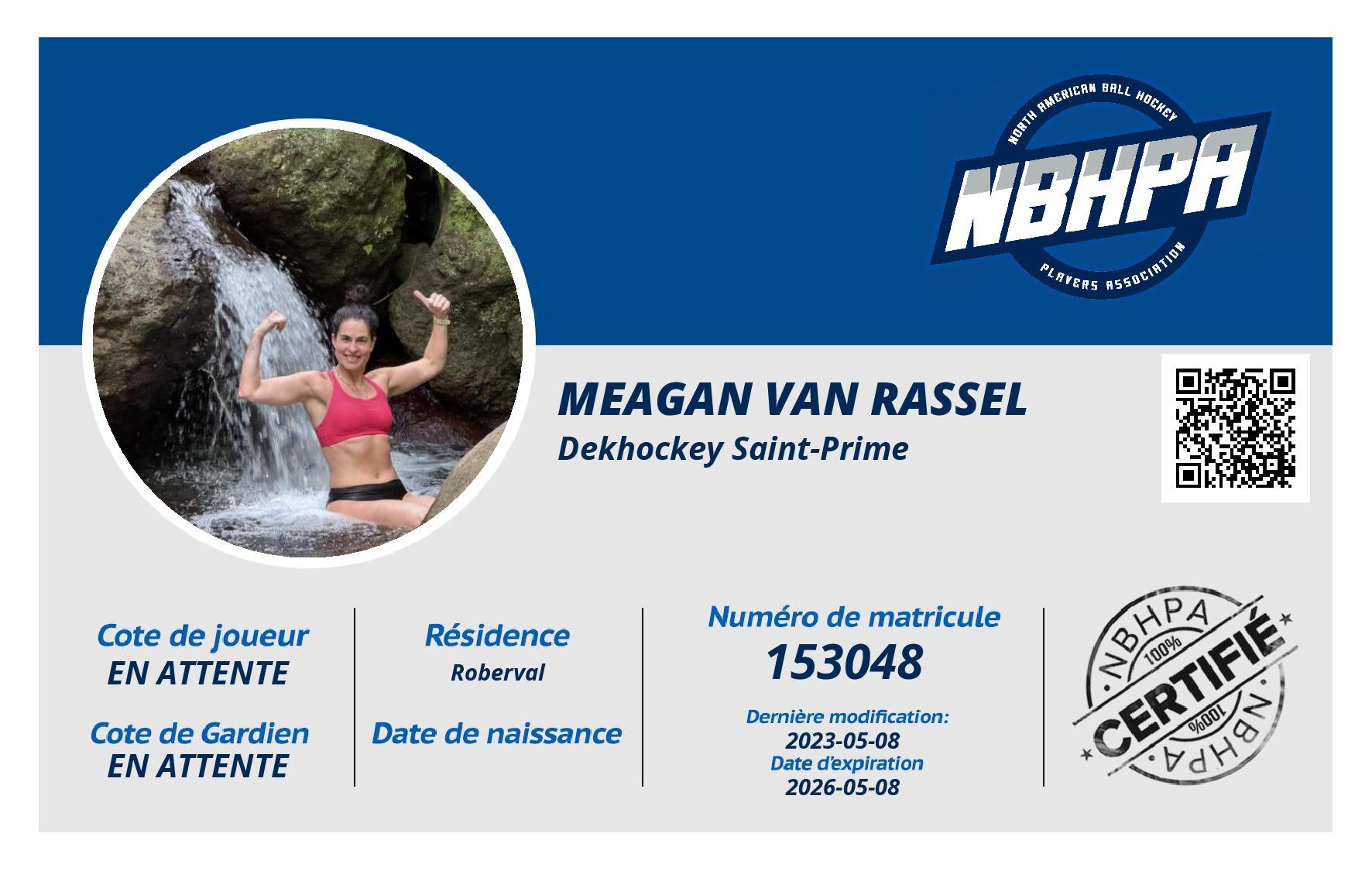 Meagan Van Rassel