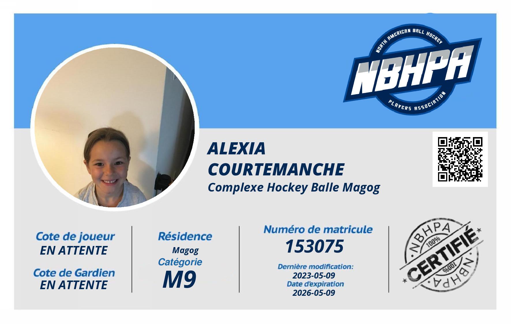 Alexia  Courtemanche