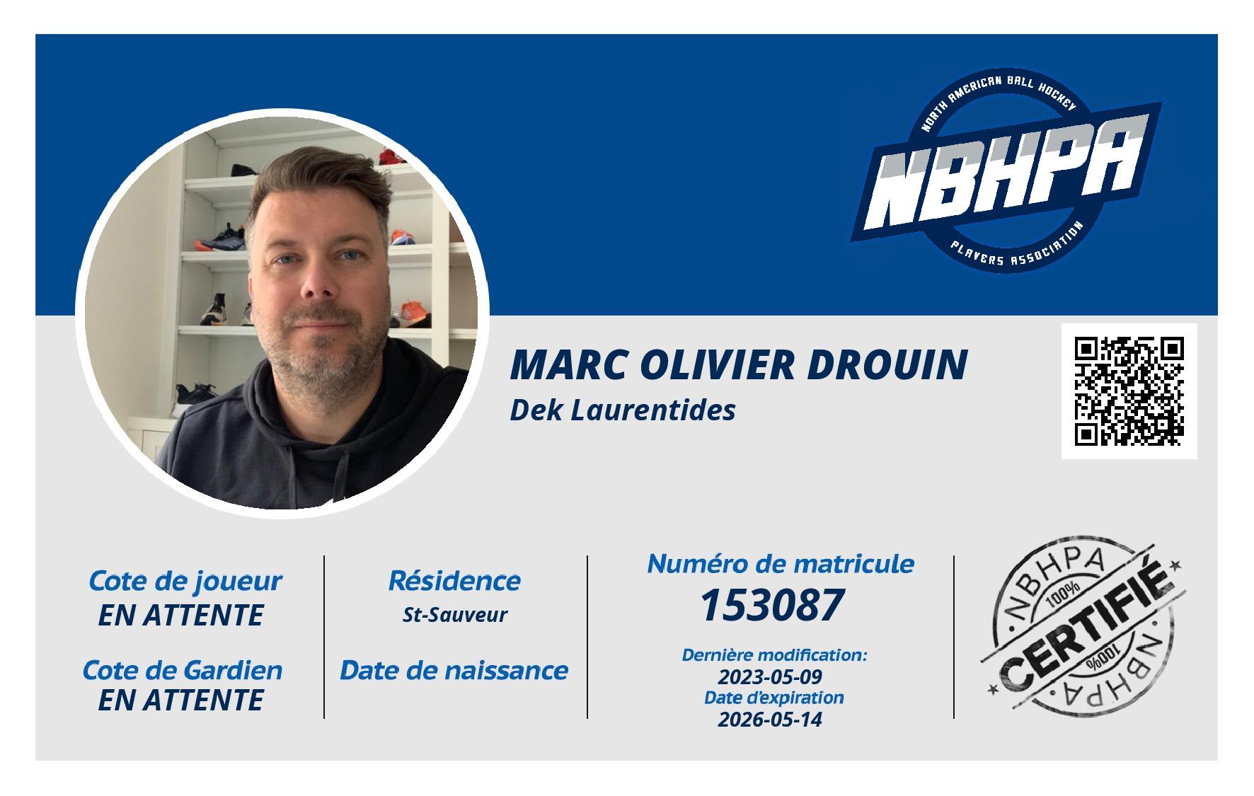 Marc Olivier Drouin