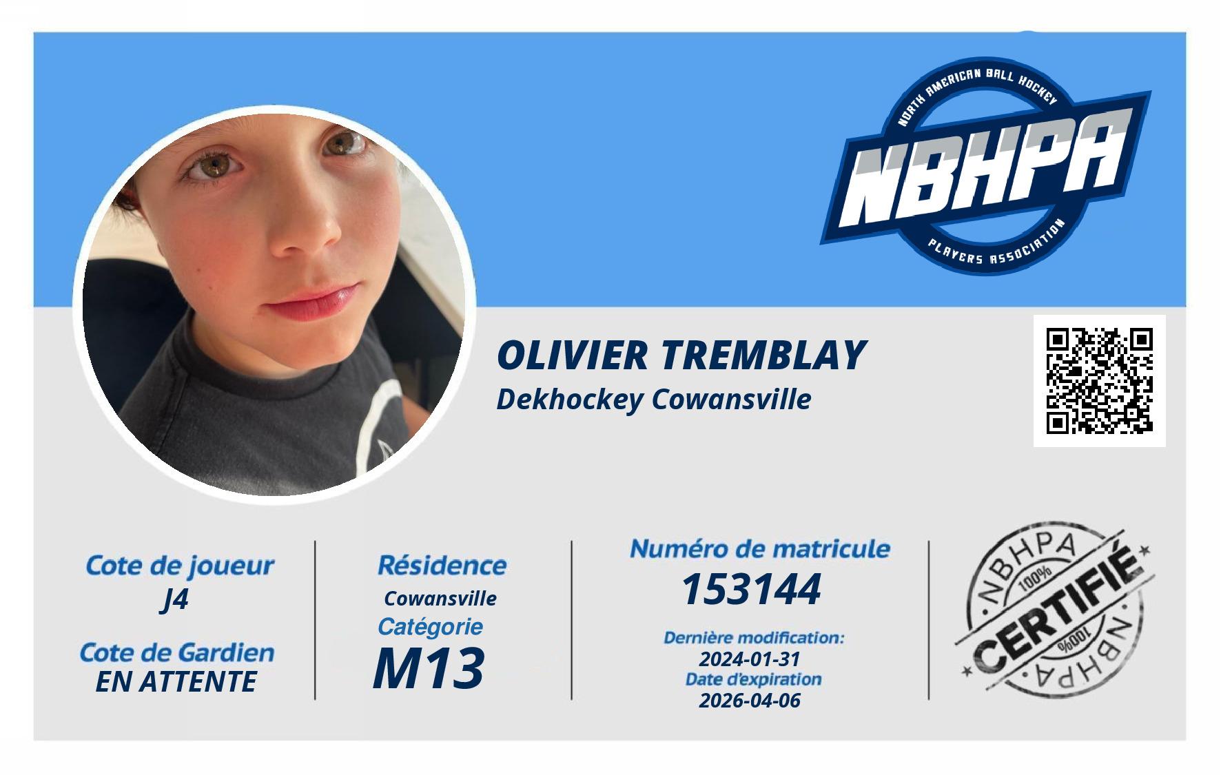 Olivier Tremblay 