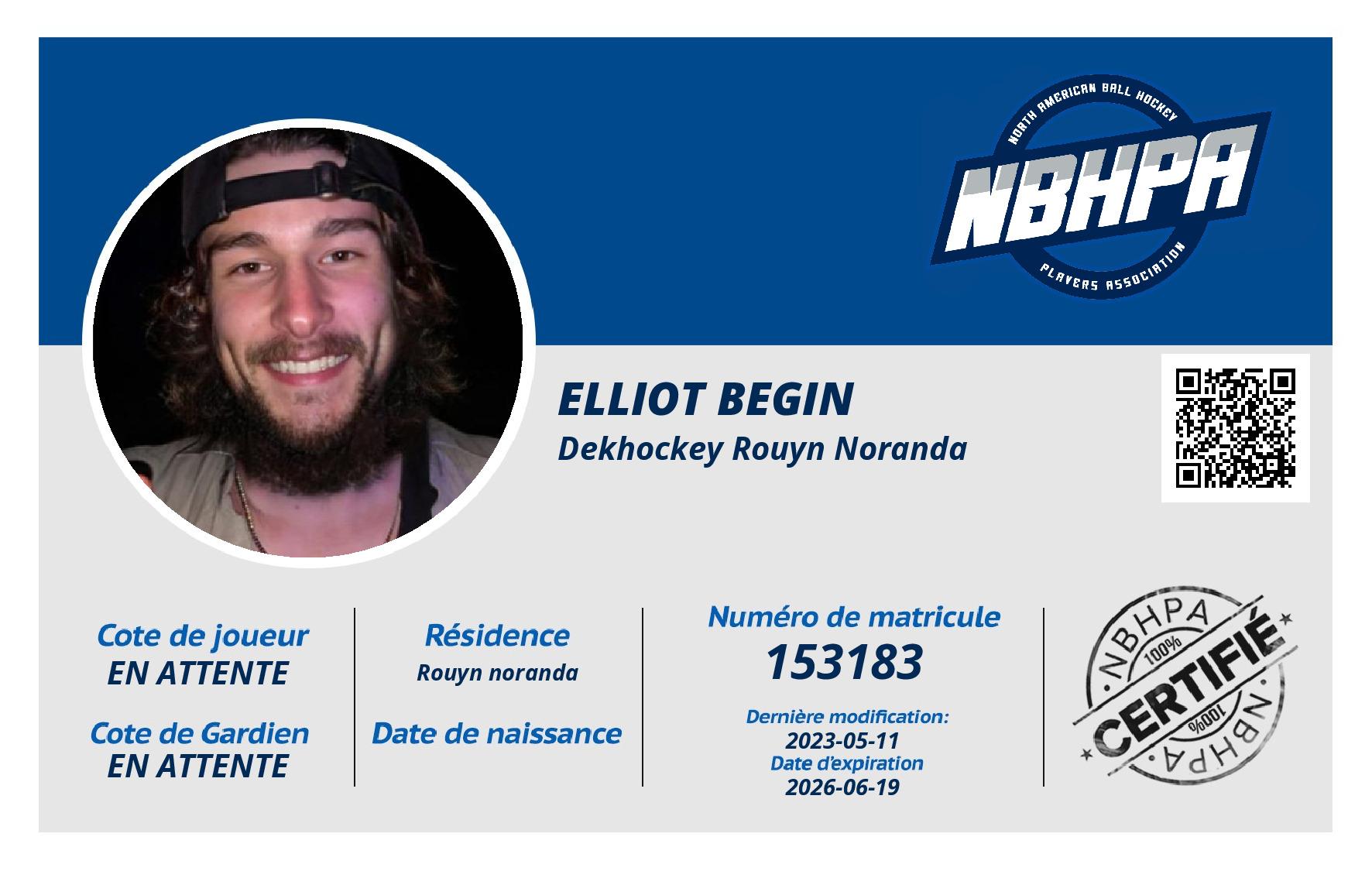 Elliot Begin