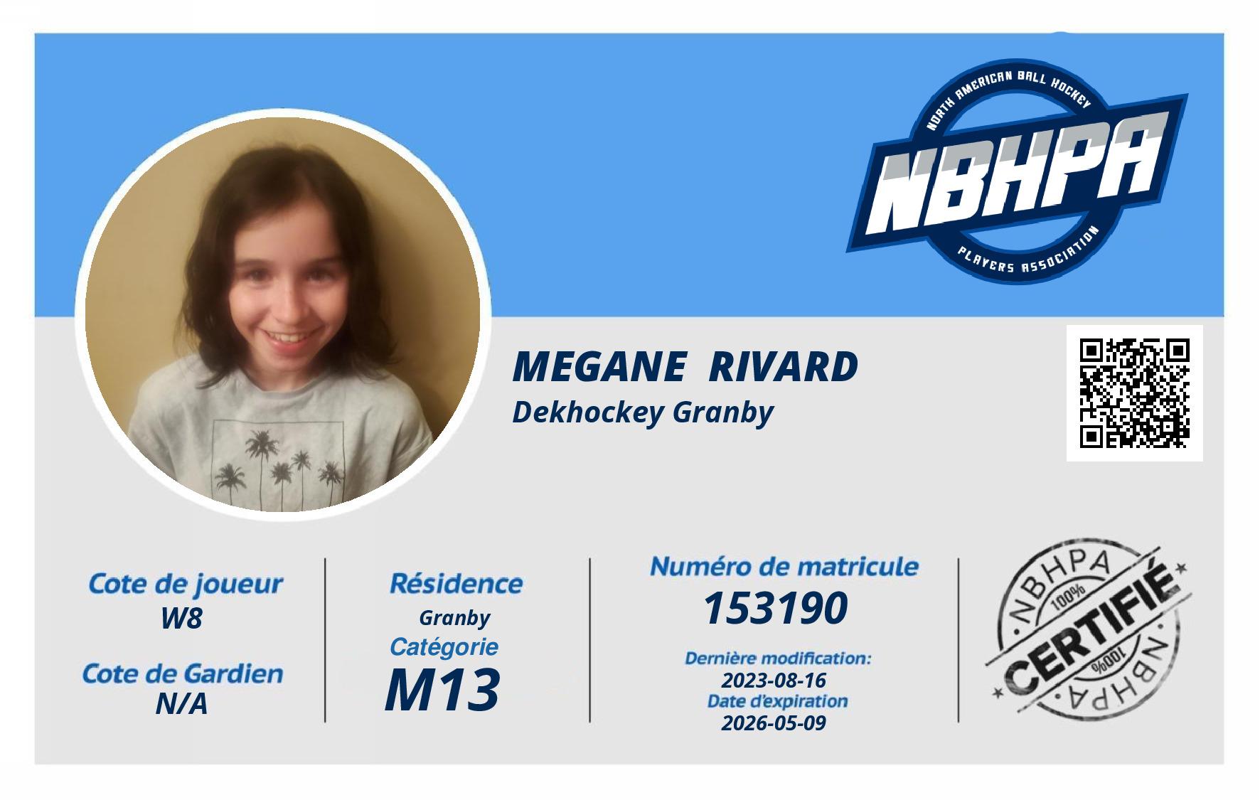 Megane  Rivard 