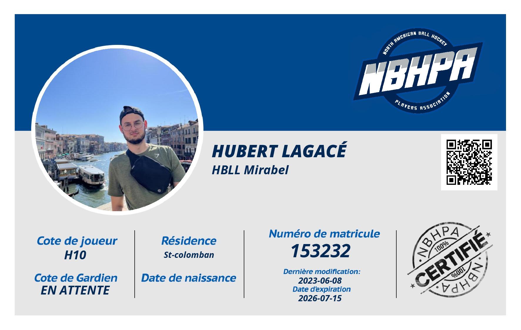 Hubert Lagacé