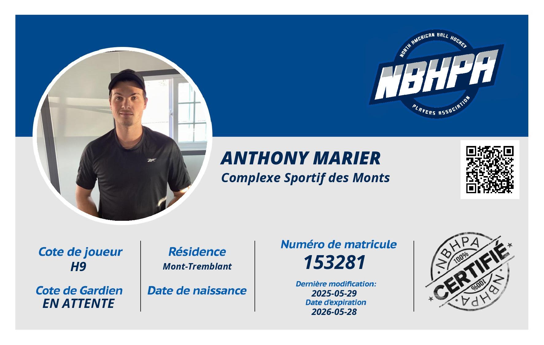 Anthony Marier