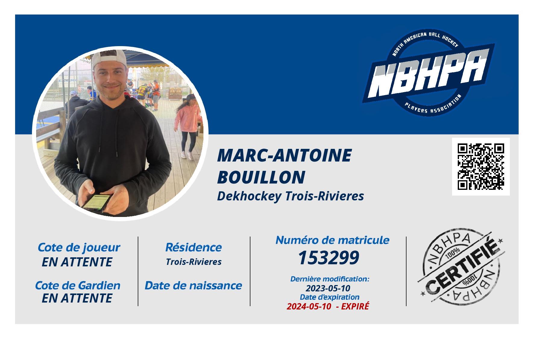 Marc-Antoine Bouillon