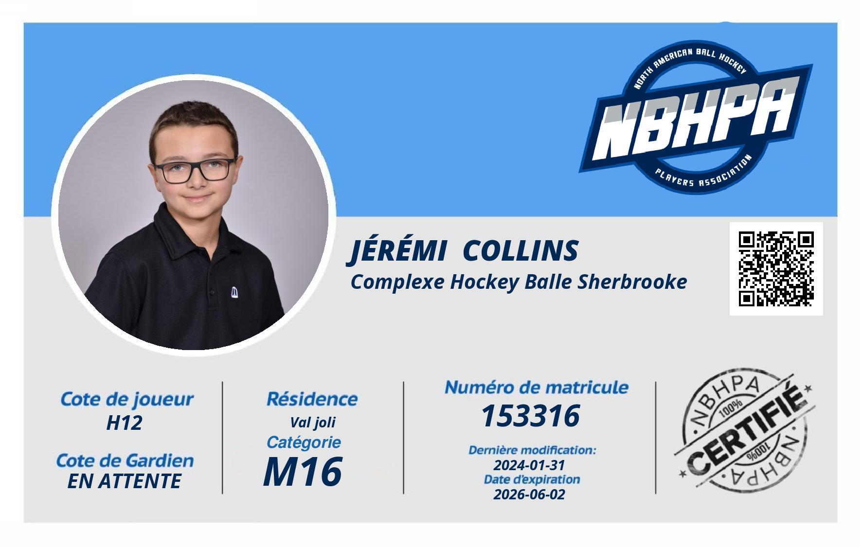 Jérémi  Collins
