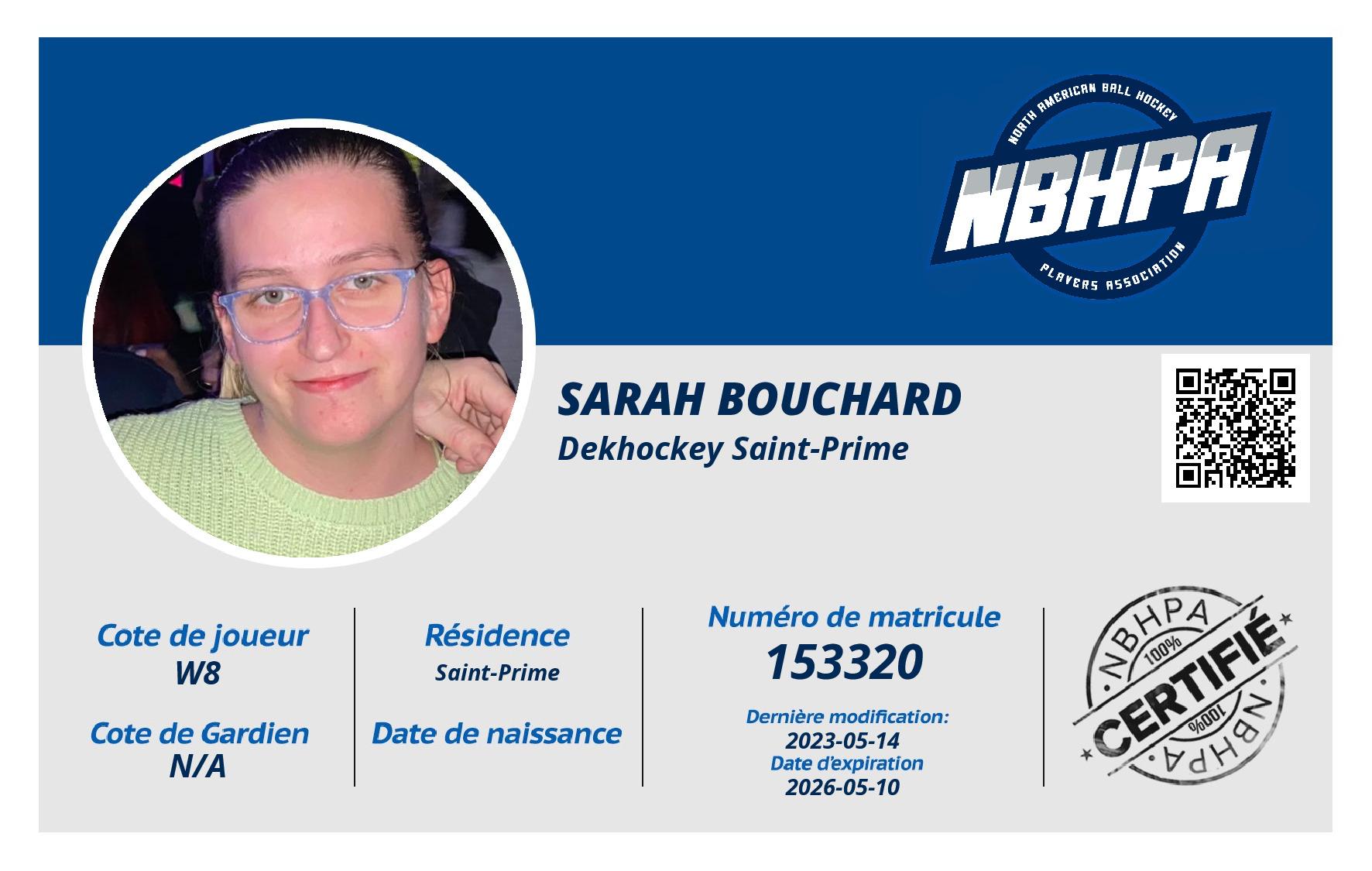 Sarah Bouchard