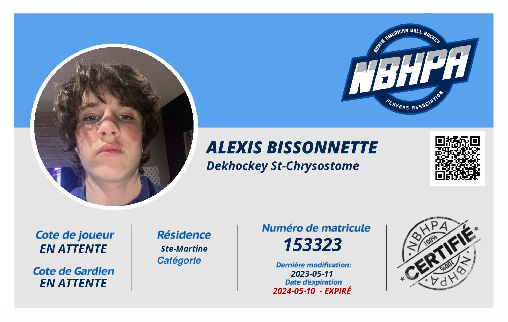 Alexis Bissonnette 