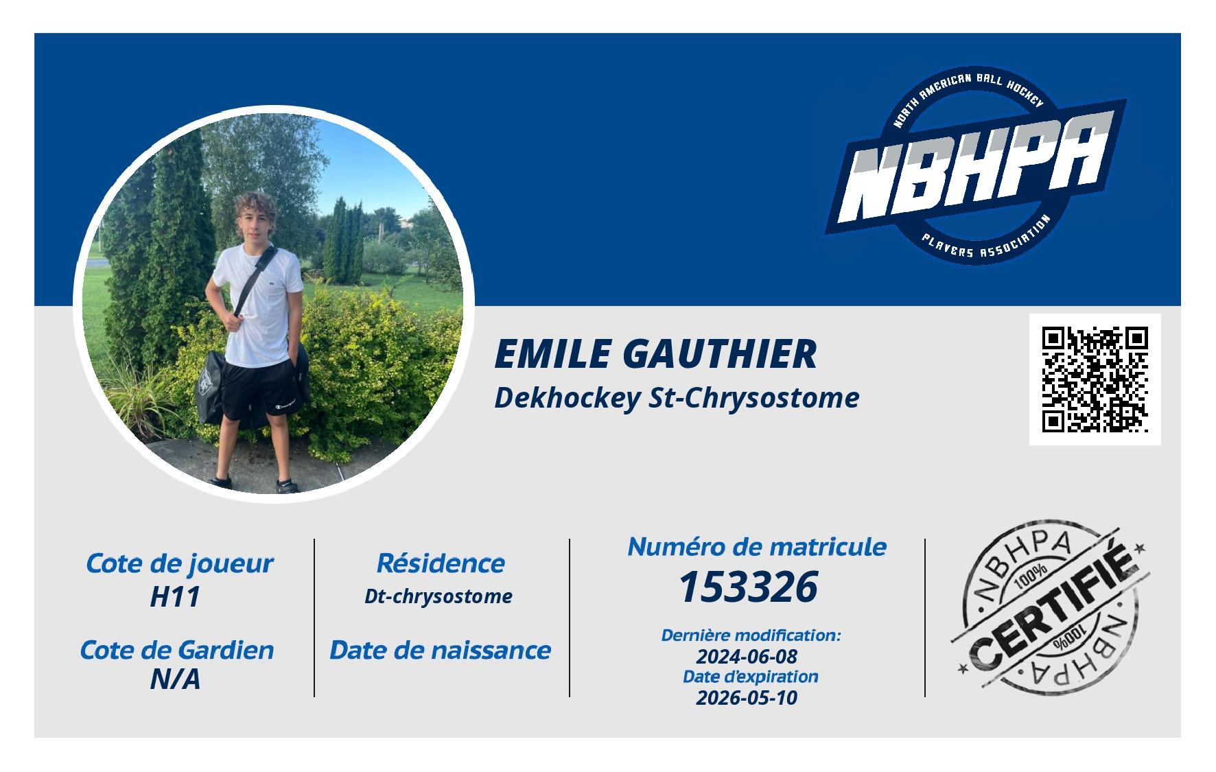 Emile Gauthier