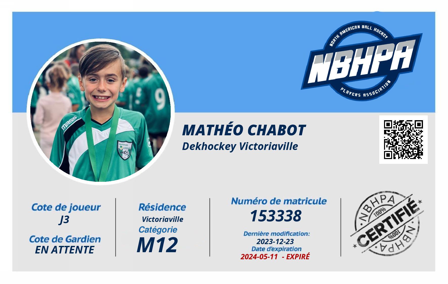 Mathéo Chabot