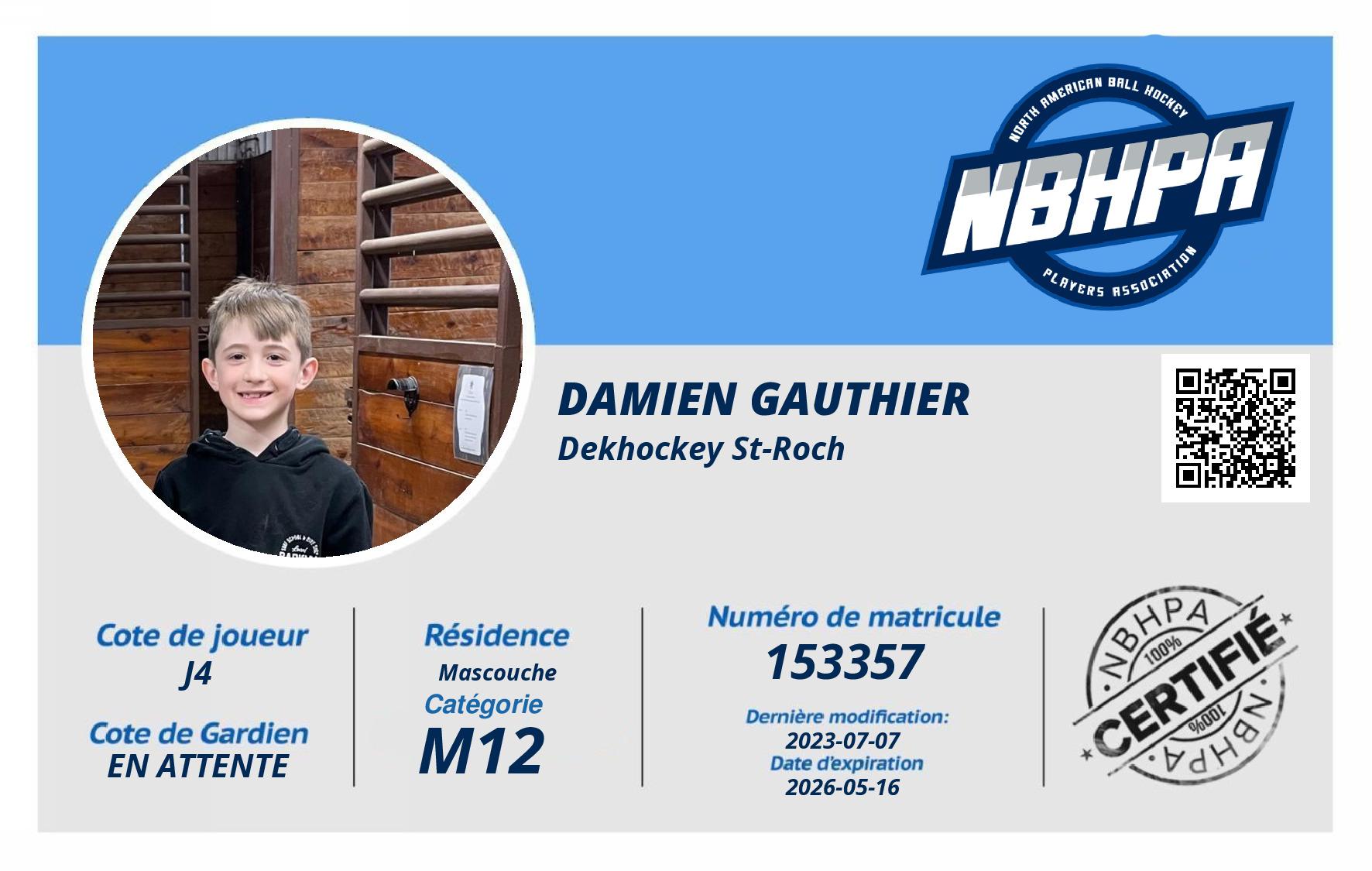 Damien Gauthier