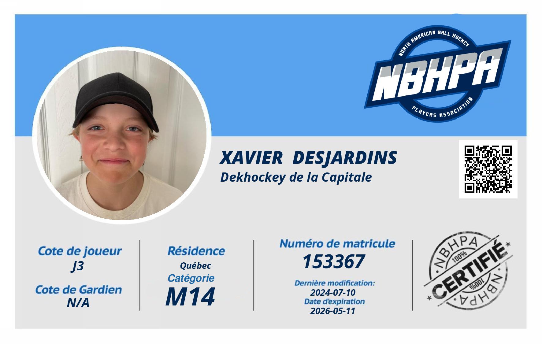 Xavier  Desjardins 