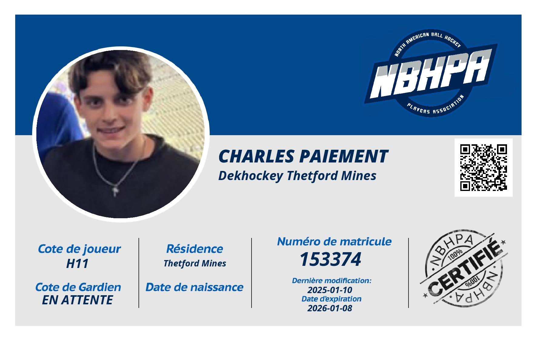 Charles Paiement