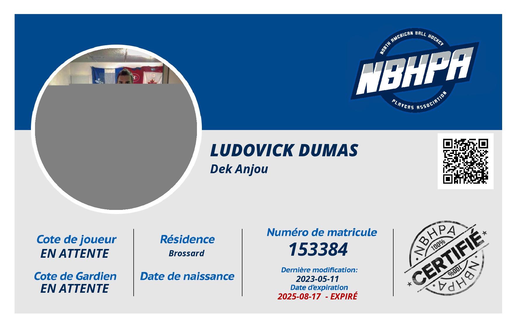 Ludovick Dumas