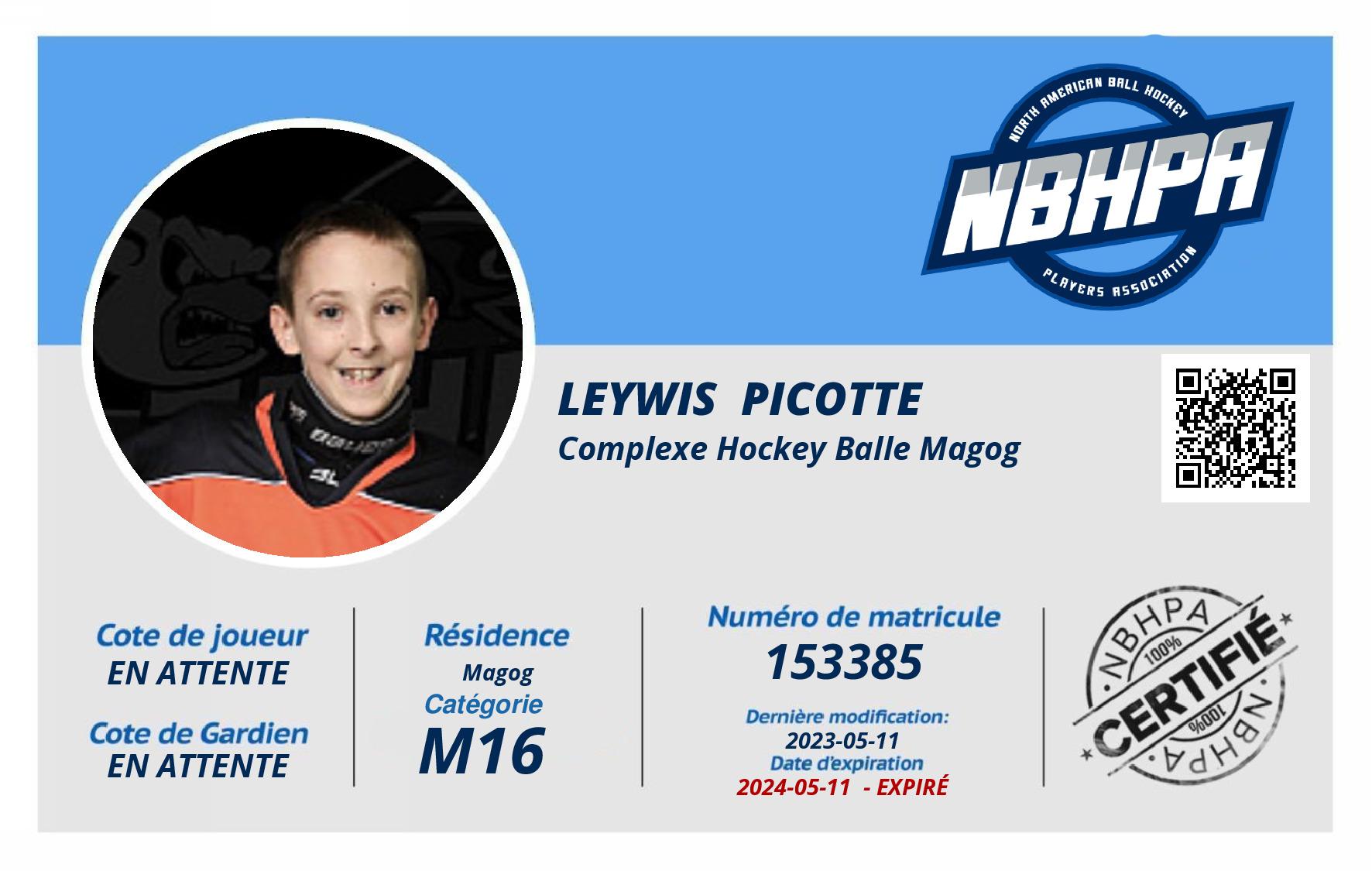 Leywis  Picotte