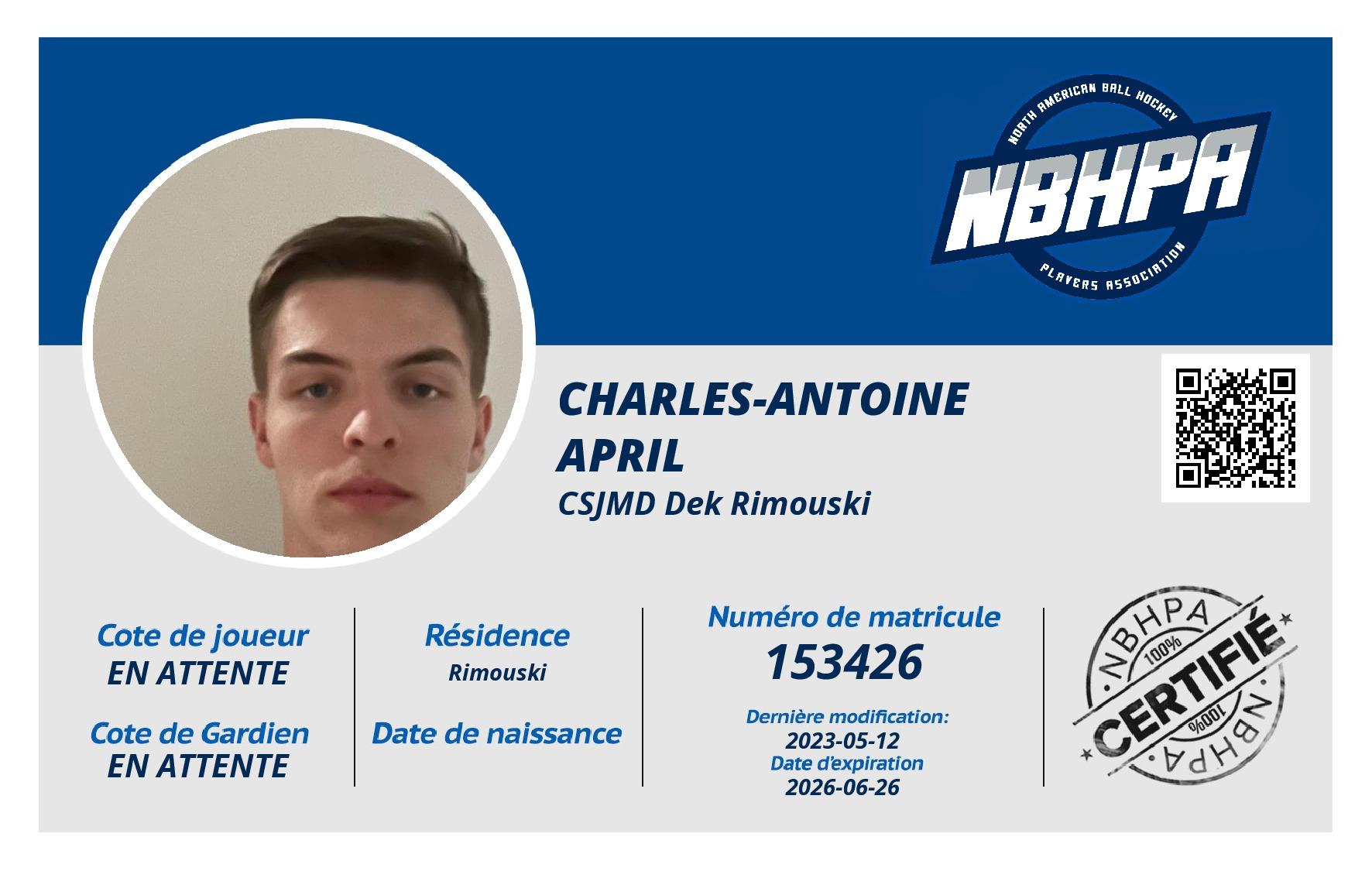 Charles-Antoine April