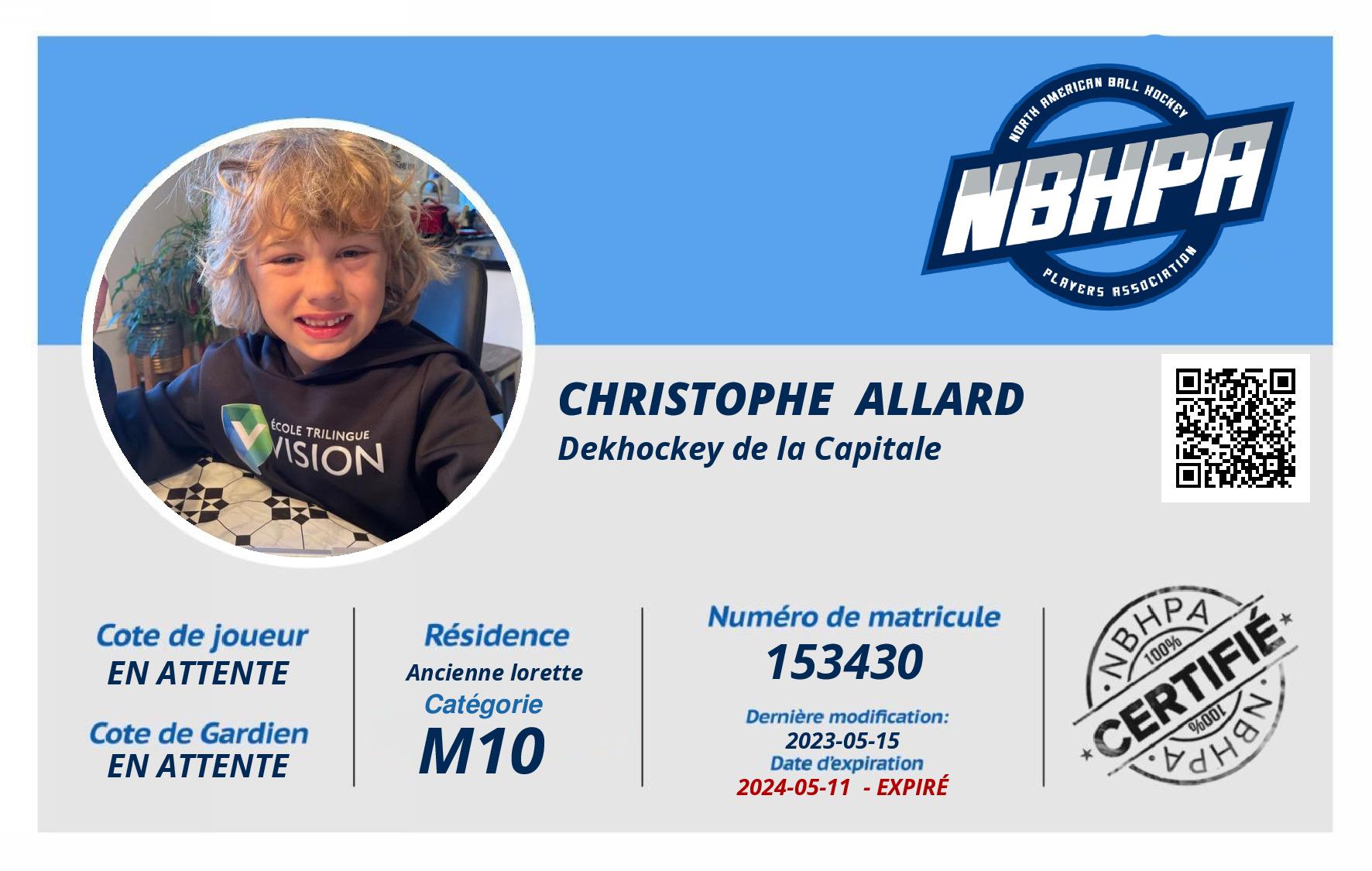 Christophe  Allard